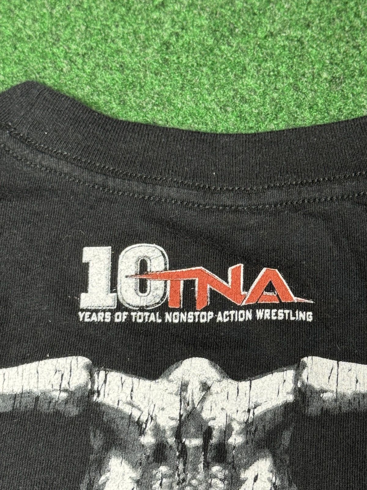 Vintage TNA Wrestling James Storm Cowboy Skull Long Sleeve T Shirt Size US XL / EU 56 / 4 - 5 Thumbnail