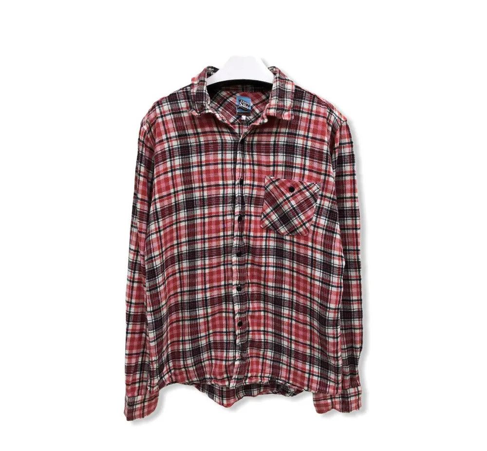 Vintage Vintage Down To South Flannel Shirt 👕 Size US S / EU 44-46 / 1 - 1 Thumbnail