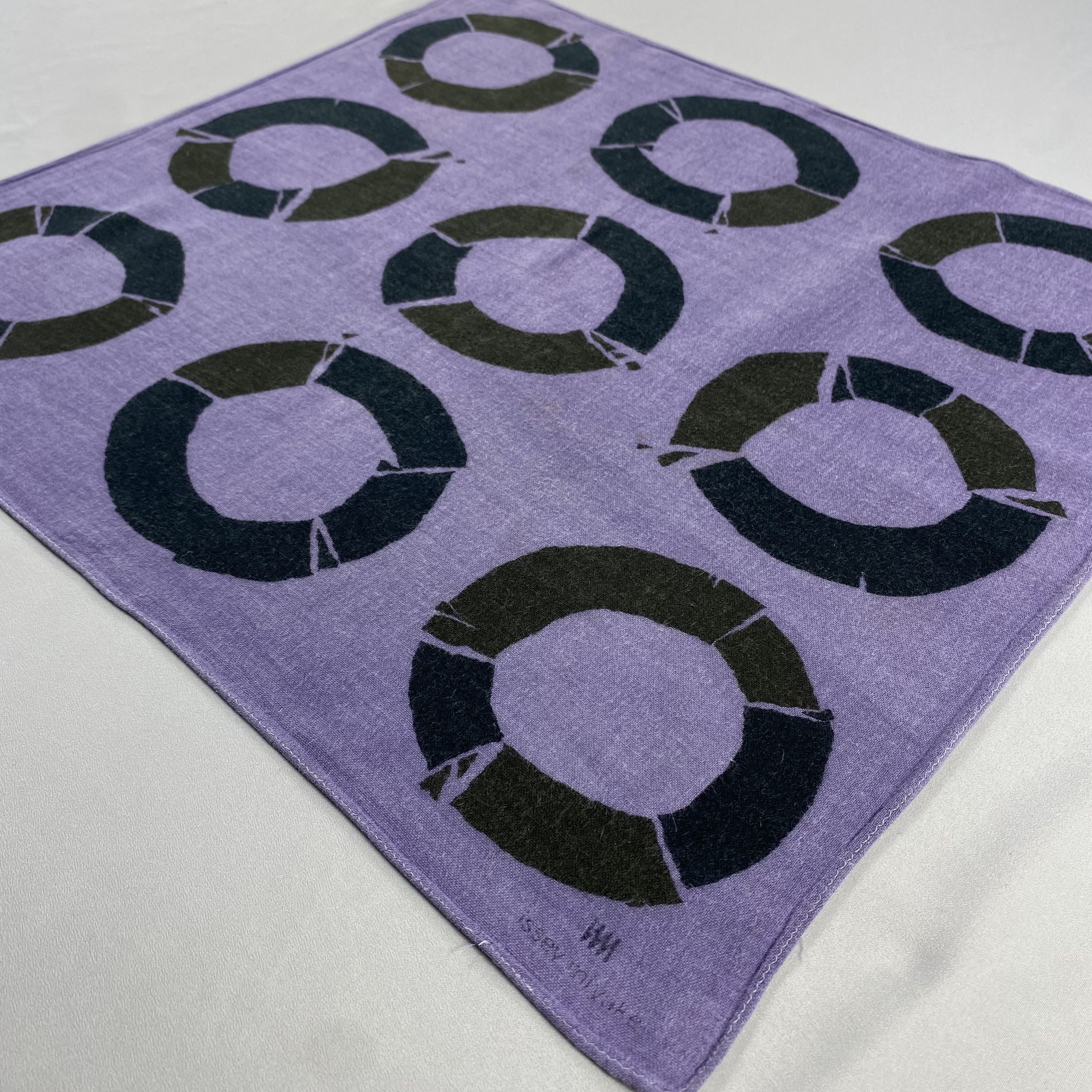 Issey Miyake × Vintage Issey Miyake Bandana/ Handkerchief / Neckerchief-P776 Size ONE SIZE - 2 Thumbnail