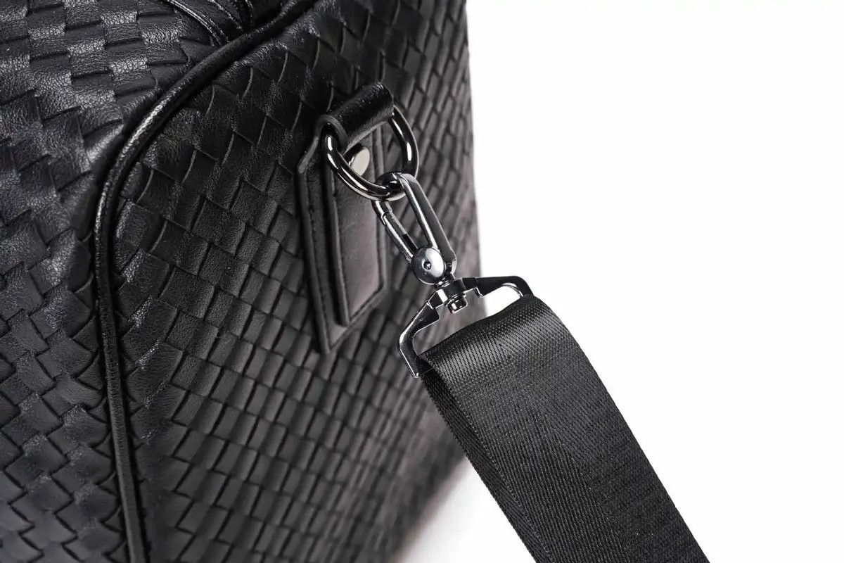 Other Outdoor retro woven travel duffle bag pu leather Size ONE SIZE - 5 Thumbnail