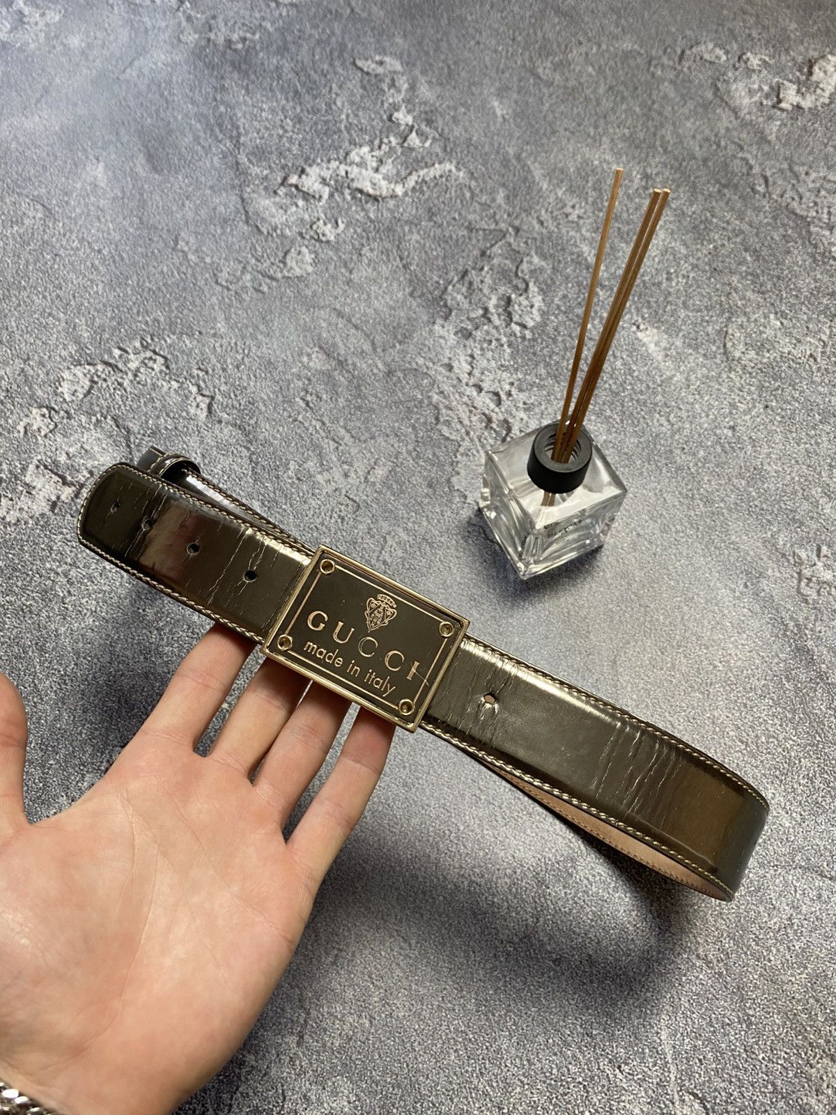 Gucci Gucci belt leather vintage 2000x Size ONE SIZE - 1 Thumbnail