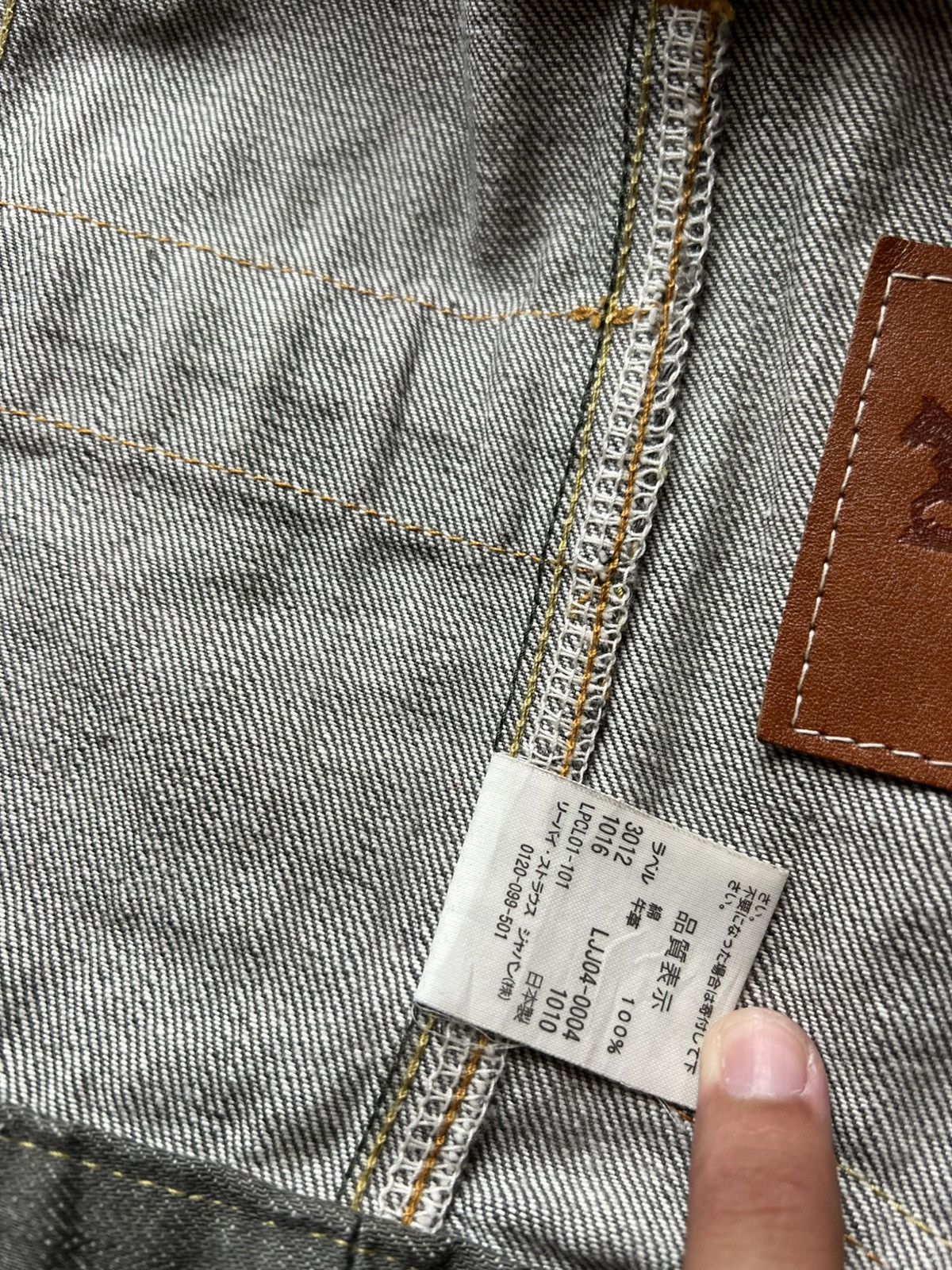 Kazuki Kuraishi Levi’s x Takahiro Miyashita x Kazuki Kuraishi Denim Jacket Size US M / EU 48-50 / 2 - 11 Thumbnail