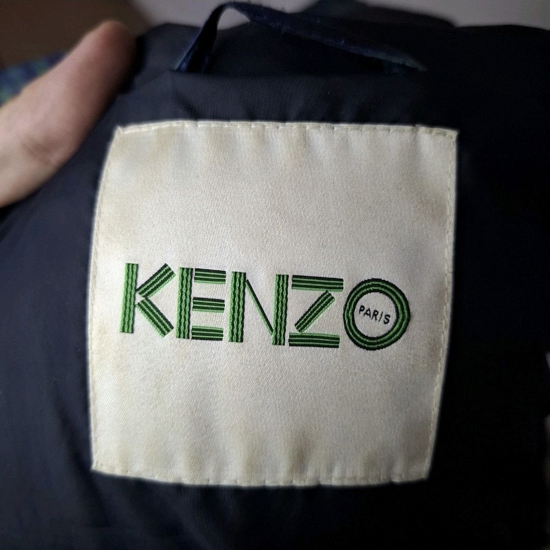 Kenzo KENZO Down Moire Tiger Quilted Nylon Puffer Jacket Size US L / EU 52-54 / 3 - 8 Thumbnail
