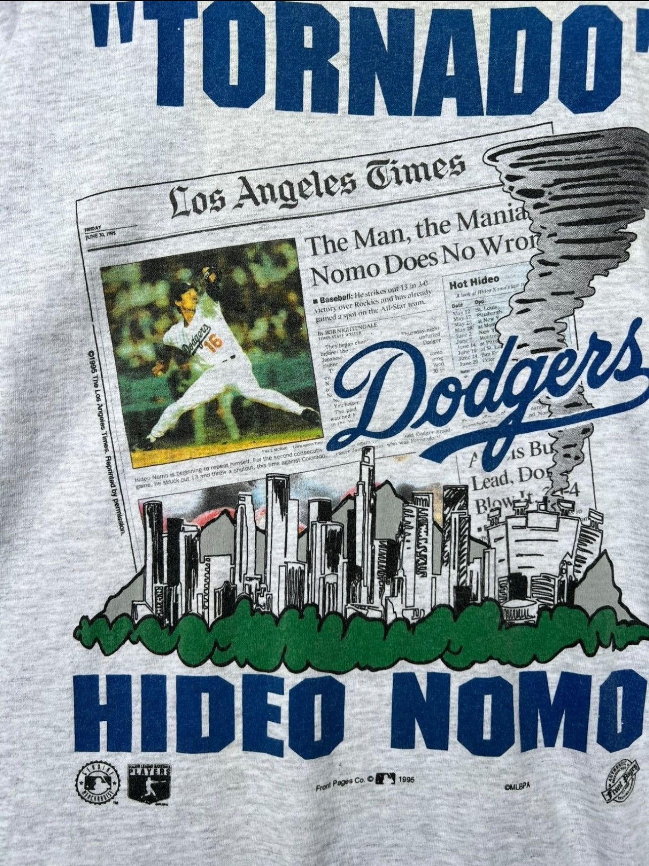 Vintage Vintage 90s Hideo Nomo Tornado Los Angeles Large Shirt Size US L / EU 52-54 / 3 - 2 Thumbnail