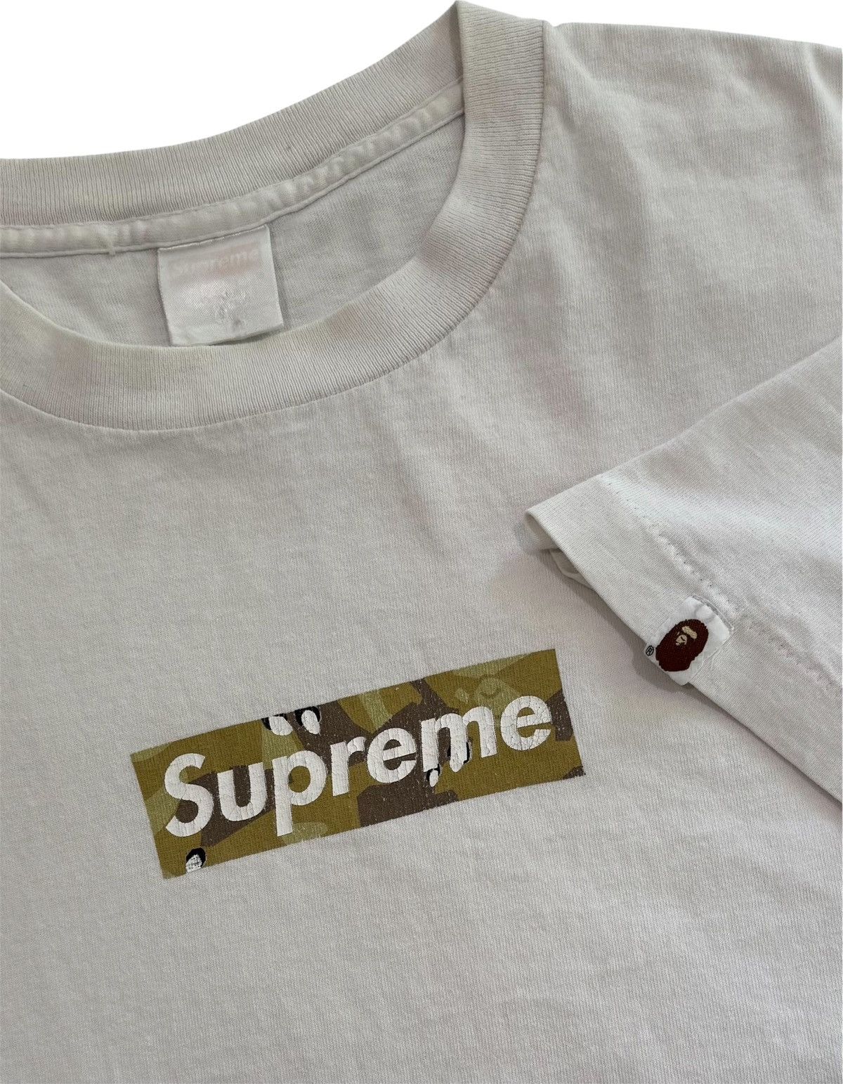Supreme Box Logo Tee CAMO Ash Grey 23AW 【公式通販】