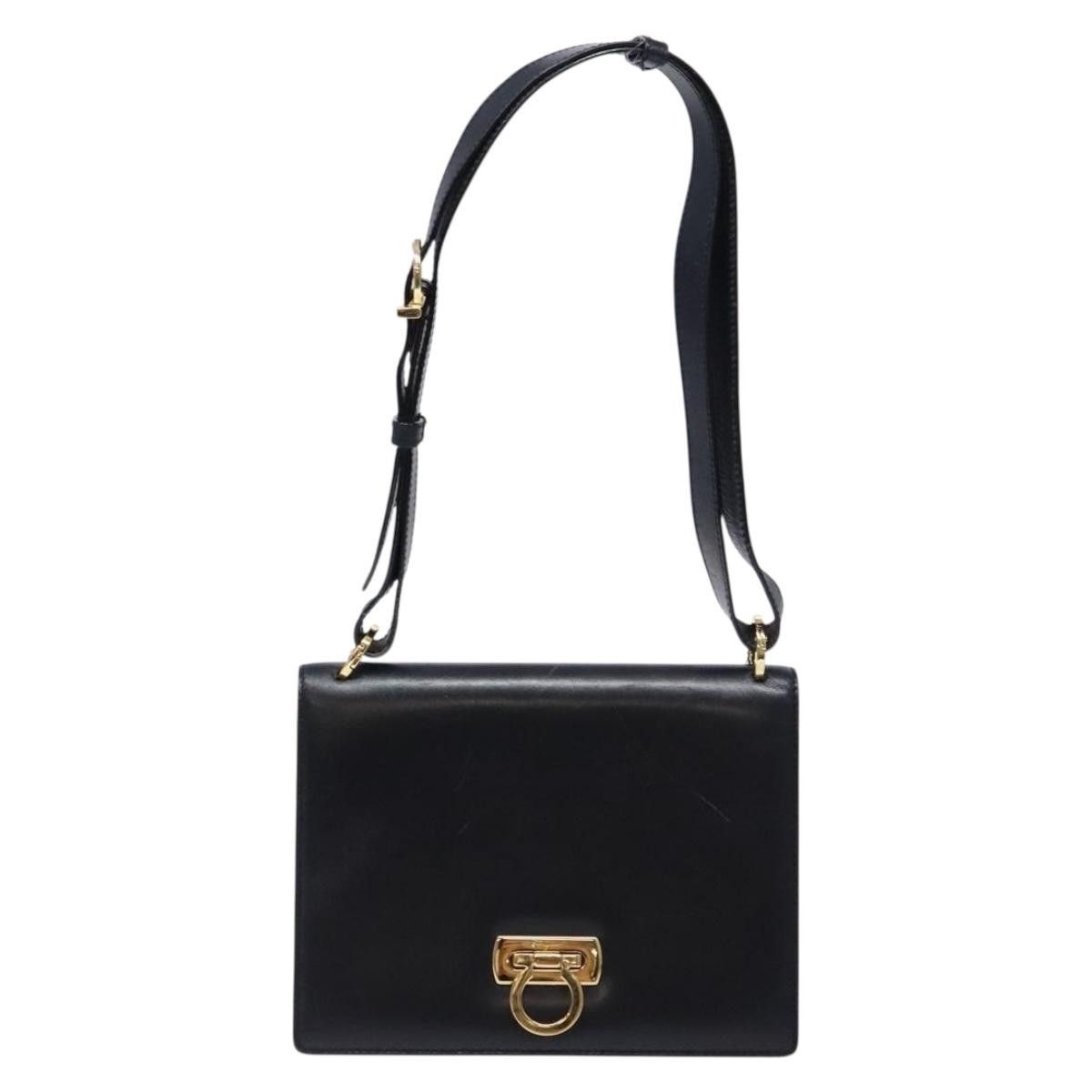 Salvatore Ferragamo Salvatore Ferragamo Gancini Shoulder Bag Leather Size ONE SIZE - 1 Thumbnail