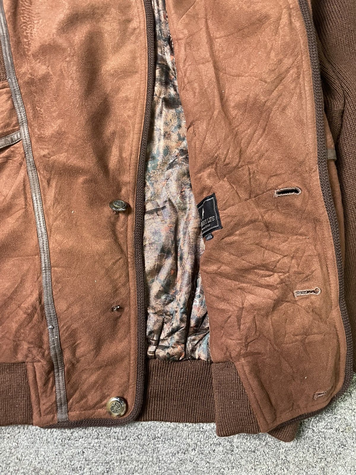 Designer × Japanese Brand × Vintage Comfort Life x Vintage Two Layer Liner Bomber Jacket (35) Size US L / EU 52-54 / 3 - 11 Thumbnail