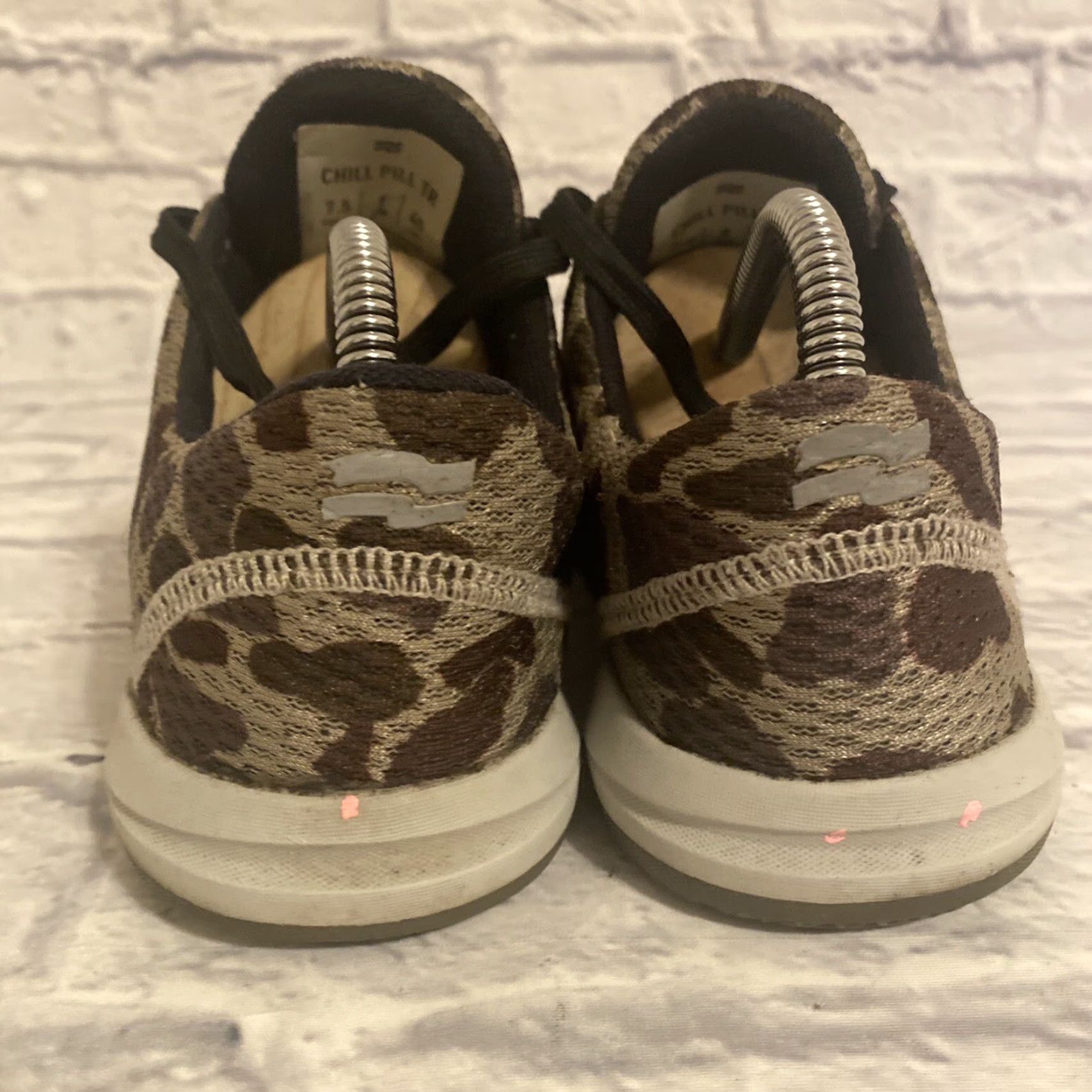 Vintage Strike Movement Chill Pill Transit - Camo Style Sneaker US 7.5 / Women 9 Brown Low Top Men Athletic Shoes Size US 7 / IT 37 - 4 Thumbnail
