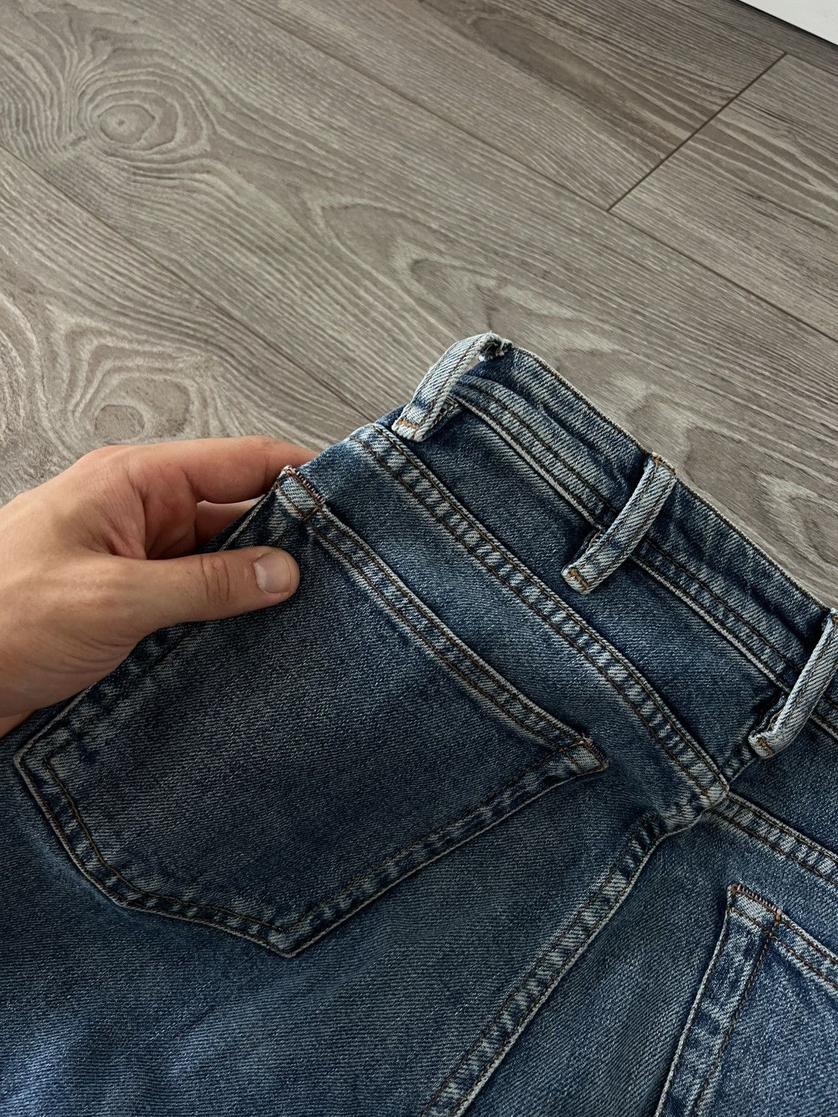 Acne Studios Acne Studios Bla Konst Made in Italy 26/32 Pink Knited Jeans Size 26" / US 2 / IT 38 - 13 Thumbnail