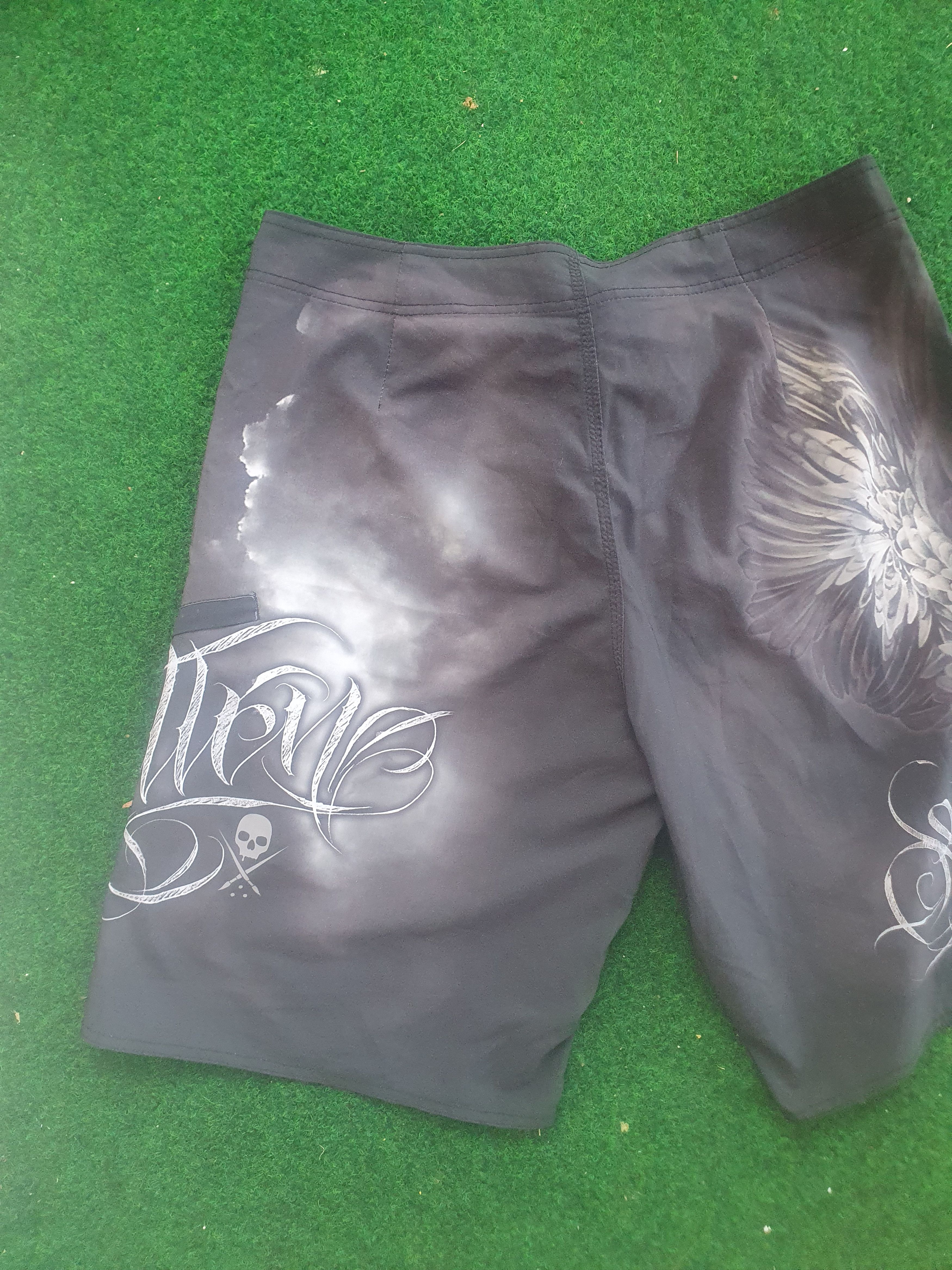 Other Sullen Art Collective Tattoo Graphic Board Shorts sz 36 Size US 36 / EU 52 - 8 Thumbnail