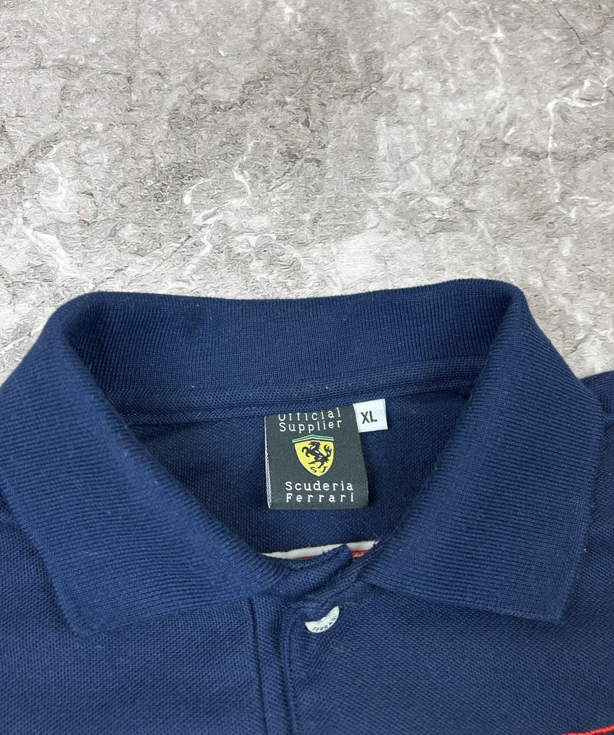 Ferrari × Formula 1 × Vintage Vintage Ferrari Polo Shirt 1998 Racing F1 Vodafone Y2K Size US XL / EU 56 / 4 - 6 Thumbnail