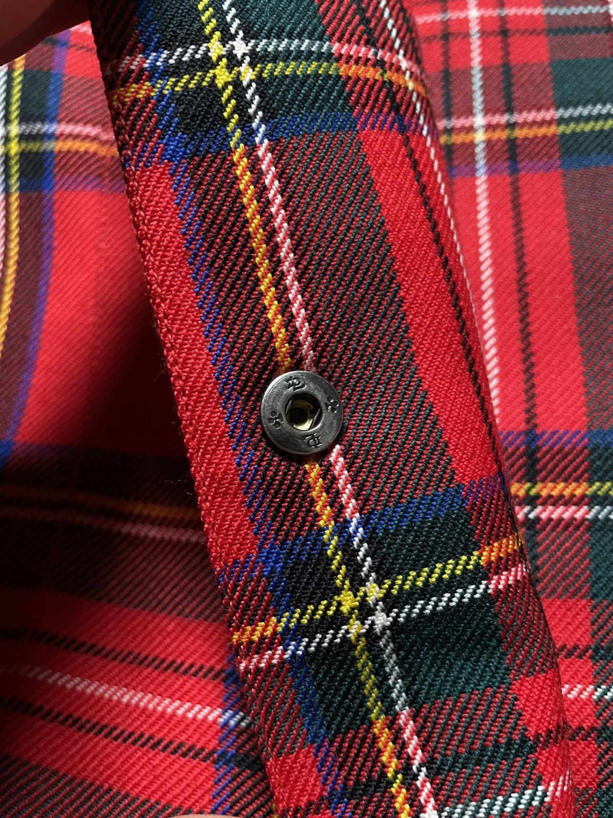 Thierry Mugler Thierry Mugler Tartan Vintage 90s Archive Jacket Size M / US 6-8 / IT 42-44 - 5 Thumbnail