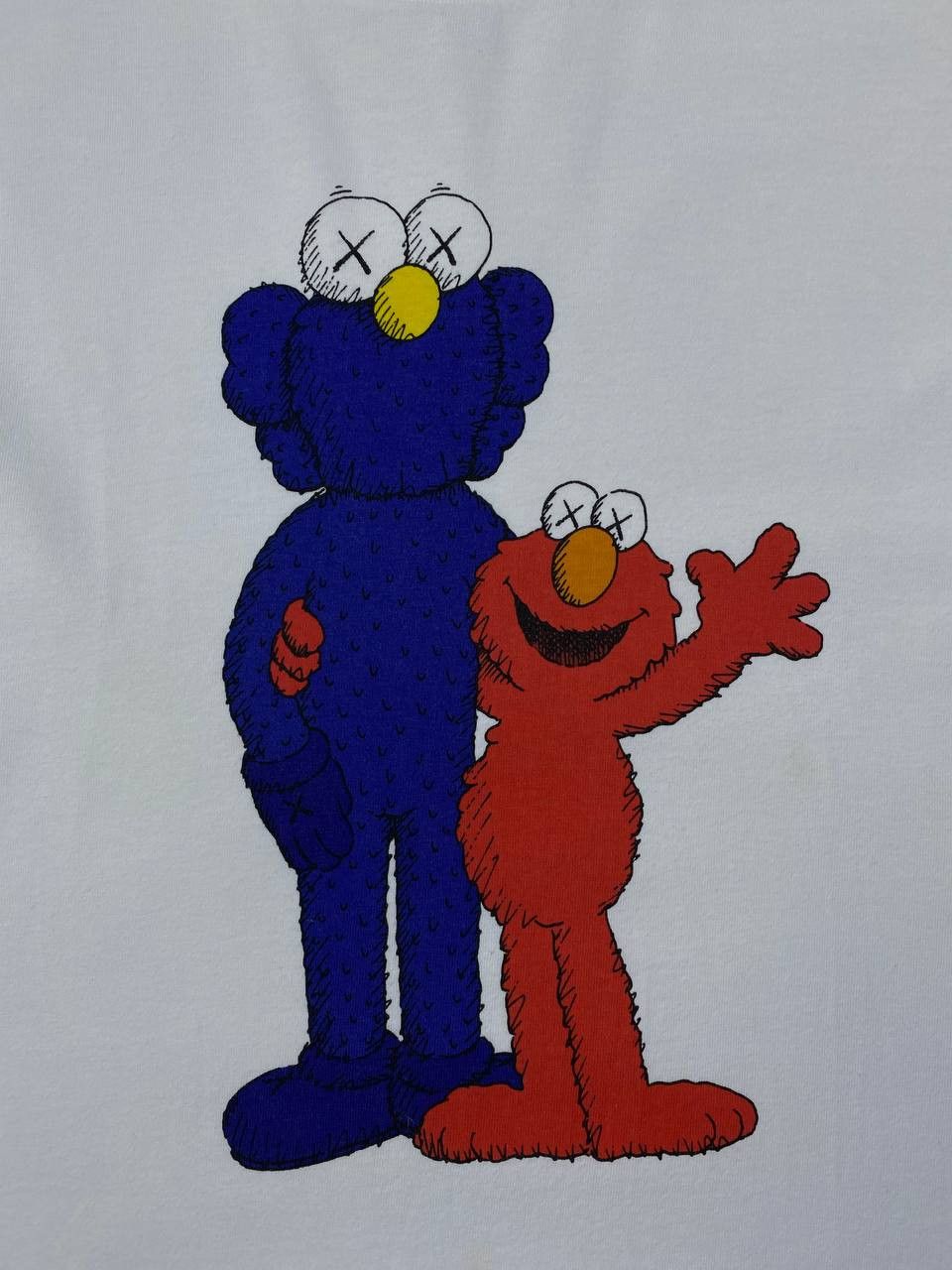 Kaws Kaws x Uniqlo x Sesame Street BFF Elmo T Shirt Men Size M Size US M / EU 48-50 / 2 - 3 Thumbnail