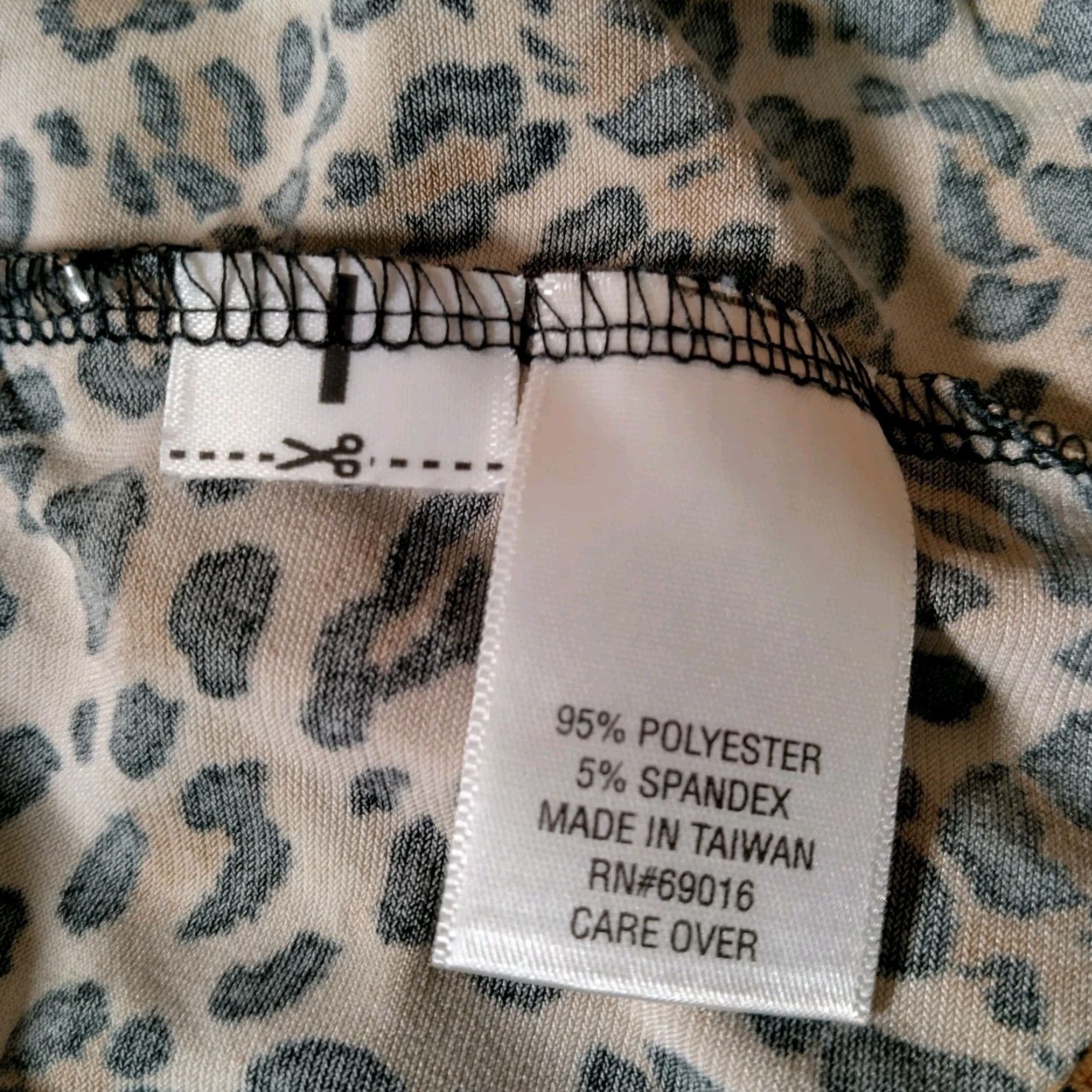 Laura Ashley Laura Ashley Shirt Women XL Sleeveless Brown Cat Cheetah Leopart Print Sequins Size XL / US 12-14 / IT 48-50 - 4 Thumbnail
