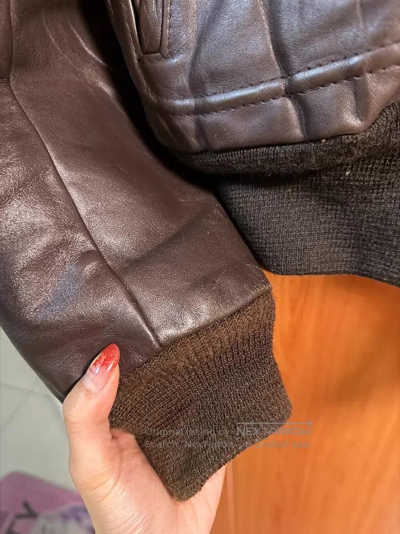 Schott Schott Fur is one piece of Ami Clicker leather jacket Size US M / EU 48-50 / 2 - 7 Thumbnail