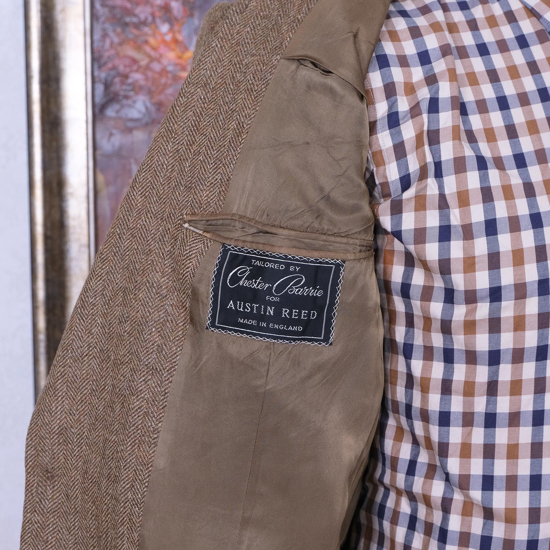 Chester Barrie Chester Barrie, Handmade Tweed Jacket, Size 40, RRP 1400 e Size 40L - 6 Thumbnail