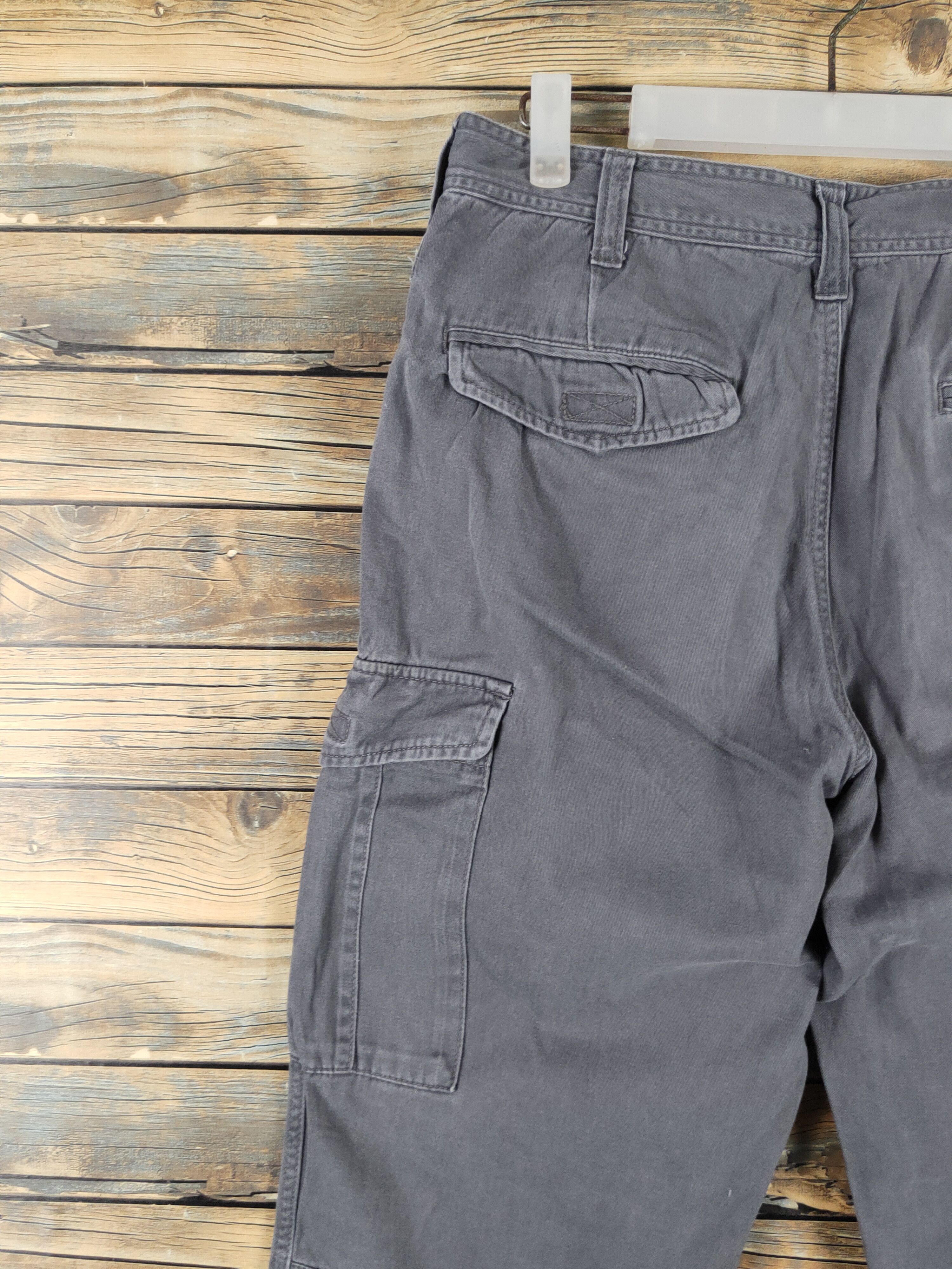 Japanese Brand N evolution Gray Multipocket Tactical Cargo Pants #W1901 Size US 30 / EU 46 - 8 Thumbnail