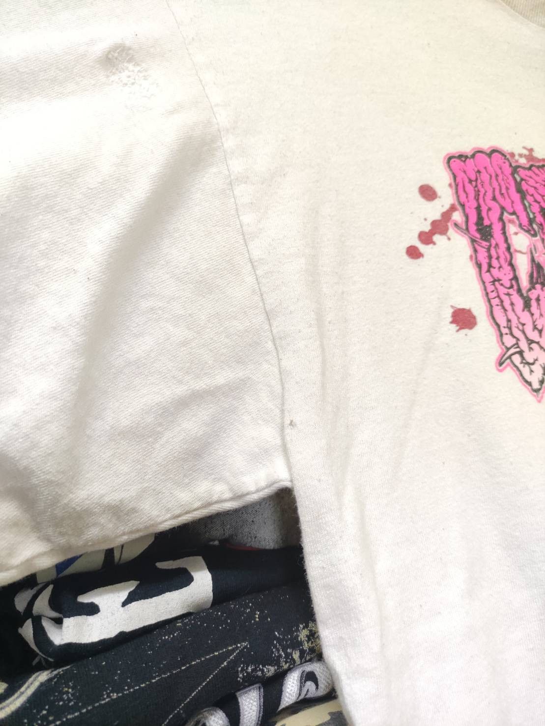 Vintage Vtg 90's Creature Skateboard " BrainZombie " Logo T-Shirt Size US M / EU 48-50 / 2 - 9 Thumbnail