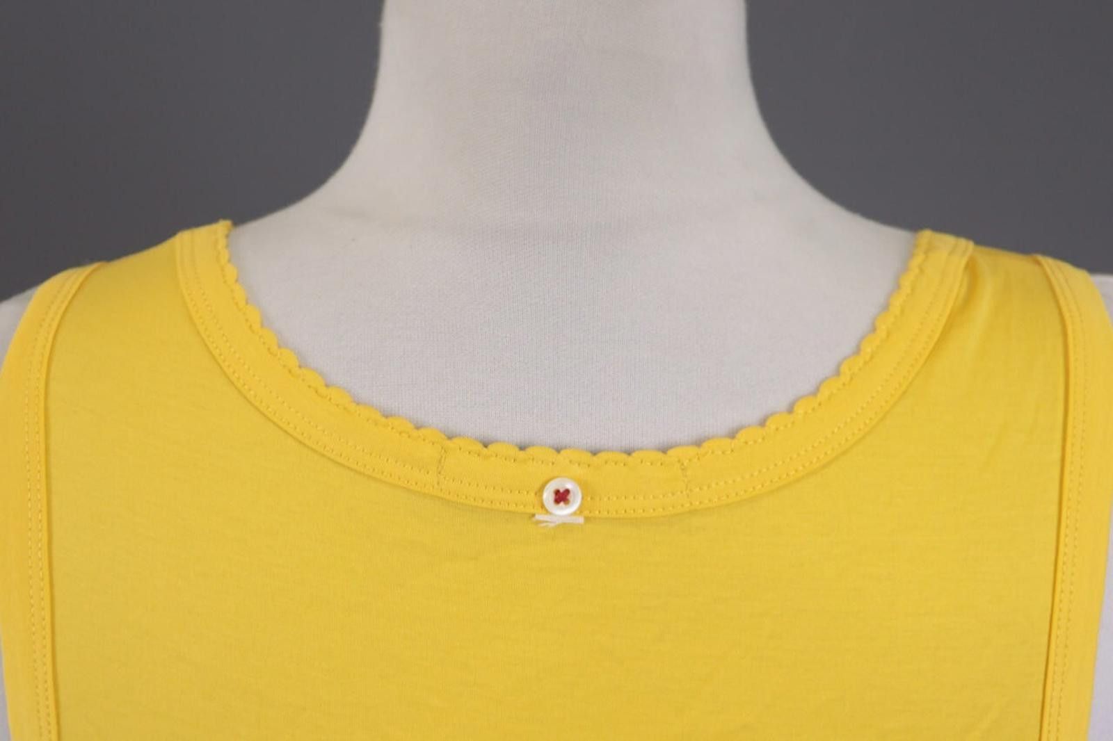 Designer High Use Claire Campbell Yellow Summer Tunic Dress Size M / US 6-8 / IT 42-44 - 9 Thumbnail