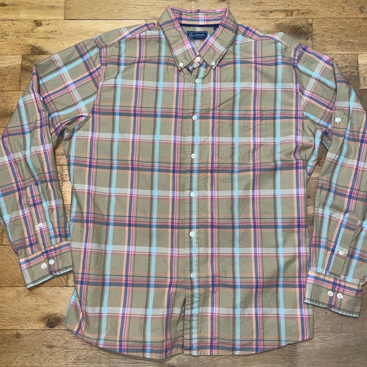Arrow × Vintage ARROW MEN'S SHIRT LONG SLEEVE CHECKED Size. XL Size US XL / EU 56 / 4 - 1 Thumbnail