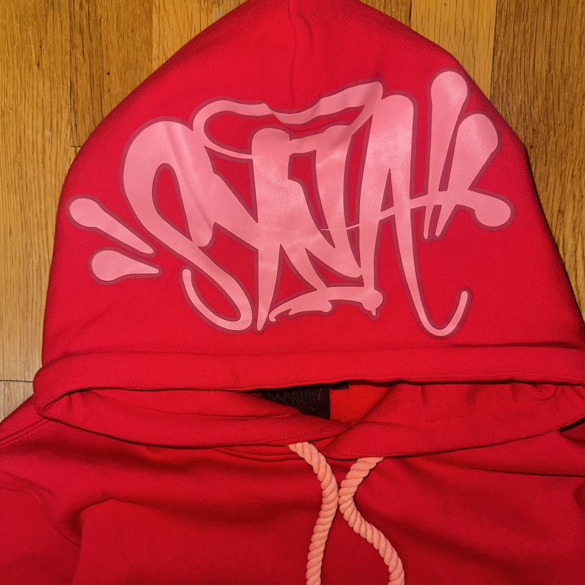 Syna World Syna Red and Pink Hoodie Large Size US L / EU 52-54 / 3 - 3 Thumbnail