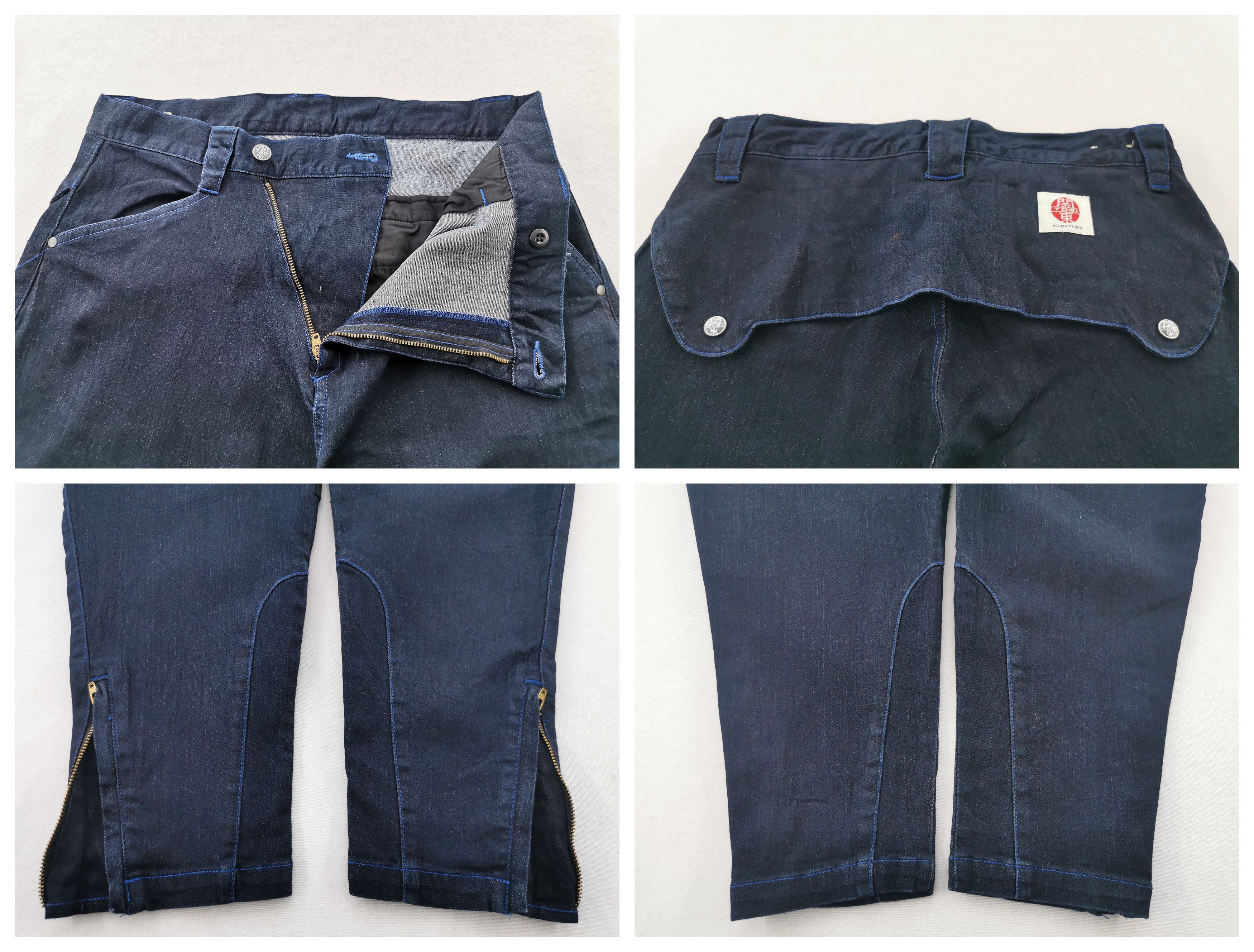 Japanese Brand Kantobi Japanese Design Trouser Pants Size L Waist 29 Size US 29 - 8 Thumbnail