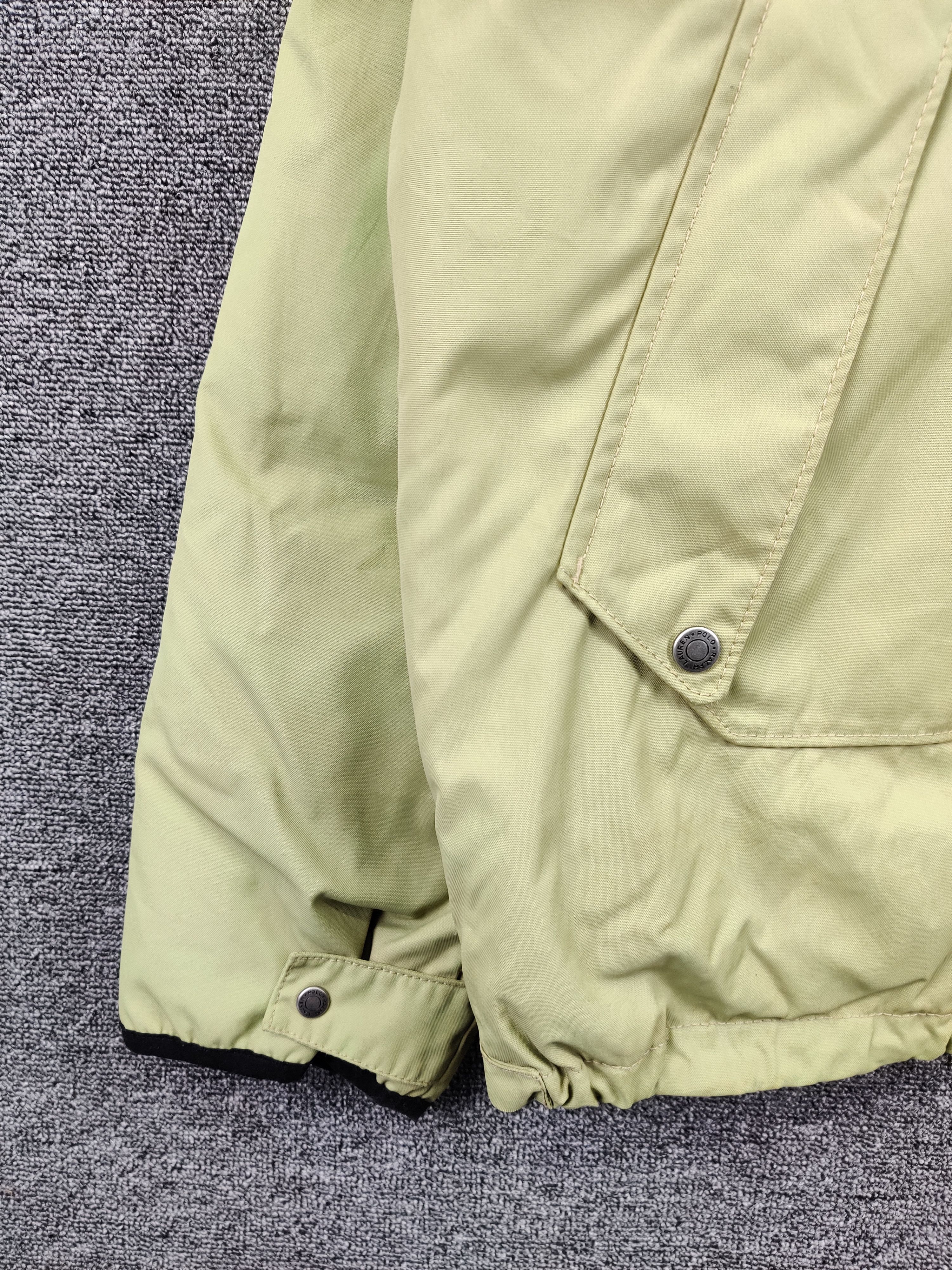 Polo Ralph Lauren Vintage 90s Polo Ralph Lauren Down Puffer Light Green Jacket Size US L / EU 52-54 / 3 - 3 Thumbnail
