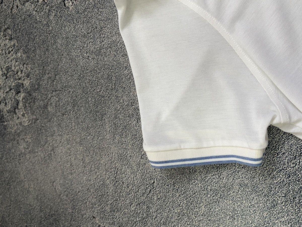 Gran Sasso Gran Sasso Italy White Cotton Polo Shirt 50 L Knit Casual Size US L / EU 52-54 / 3 - 9 Thumbnail