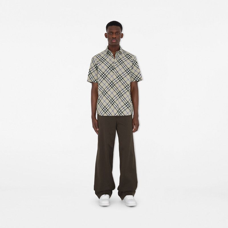 Burberry o1w1db10326 Check Cotton Shirt in Multicolor Size US M / EU 48-50 / 2 - 2 Thumbnail