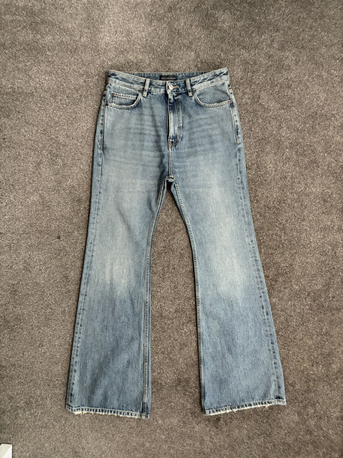 Balenciaga Balenciaga 2025 Garde-Robe Flared Pants Size 26" / US 2 / IT 38 - 4 Thumbnail