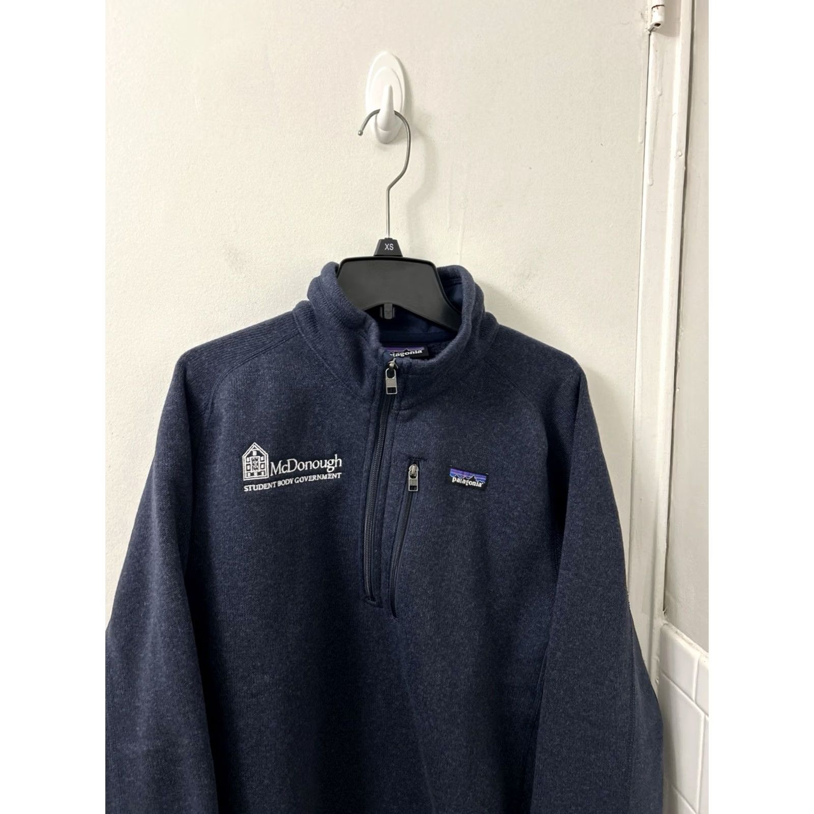 Patagonia Patagonia Better Sweater Pullover L 1/4 Zip Fleece Blue Mens Medium Regular Size M Long Sleeve Zip Mock Neck YKK 25523 Size US M / EU 48-50 / 2 - 2 Thumbnail