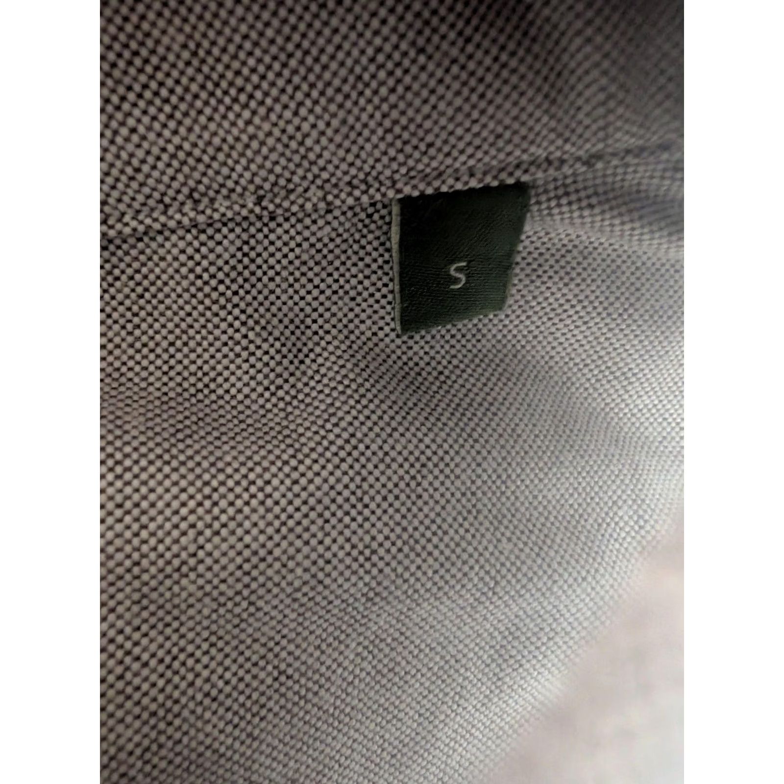 Sid Mashburn Sid Mashburn Shirt Mens Small Gray Solid Long Sleeve Button Front Utility Size US S / EU 44-46 / 1 - 6 Thumbnail