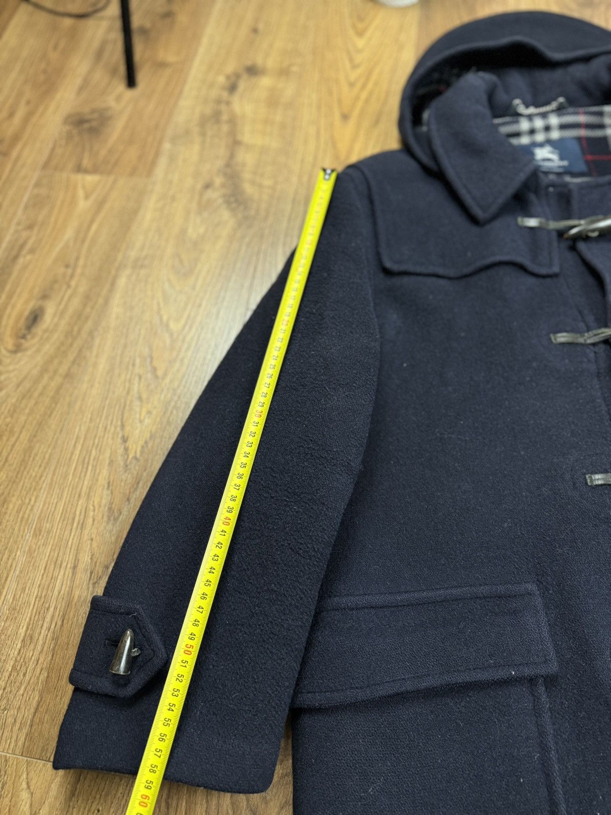 Burberry Vintage duffle coat Burberry original luxury streetwear item Size US XL / EU 56 / 4 - 6 Thumbnail