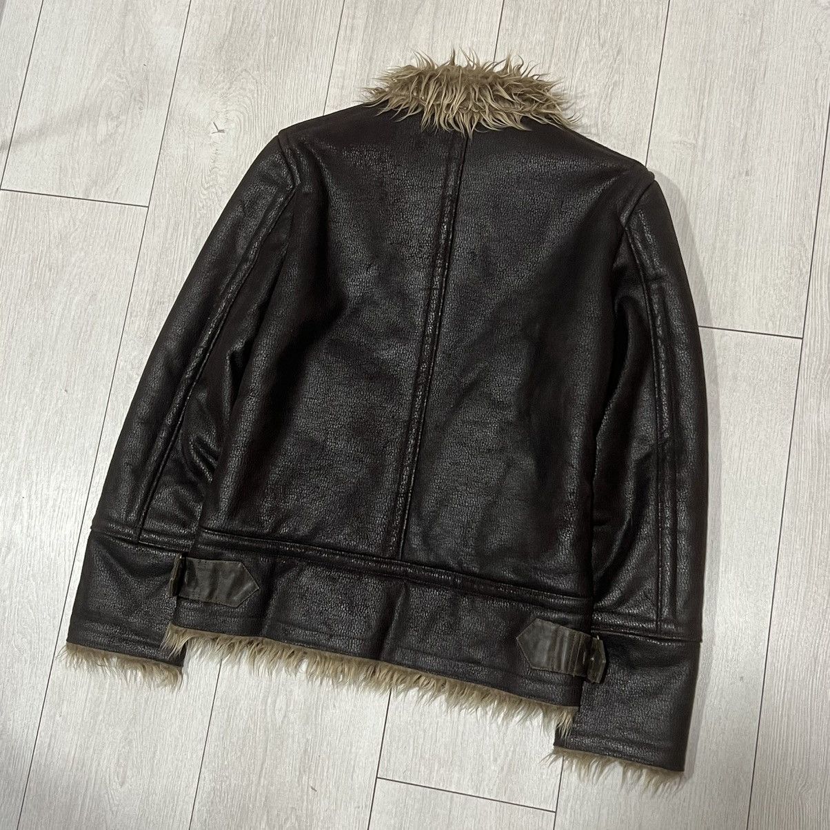 Tornado Mart Japan Leather Jacket in Brown M Vintage Rare