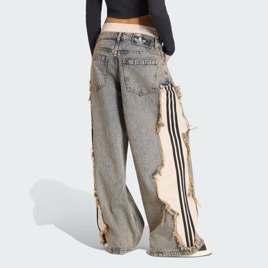Adidas Adidas adilenum 5.0 deconstructed denim jeans Size 25" / US 0 / IT 36 - 2 Thumbnail