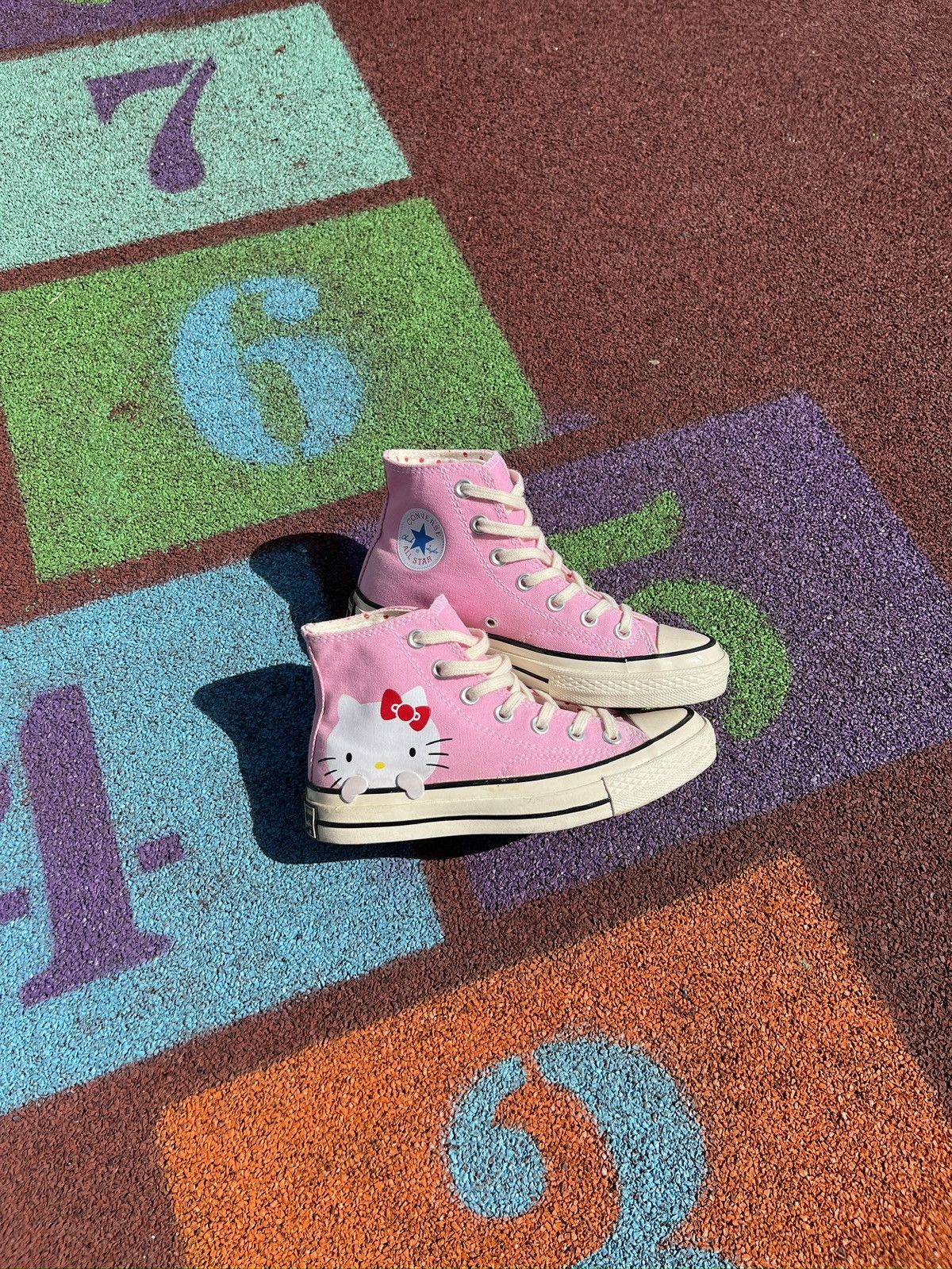 Converse ss18 Converse x Hello Kitty Chuck 70 High Top🎀 Size US 6 / IT 36 - 1 Thumbnail
