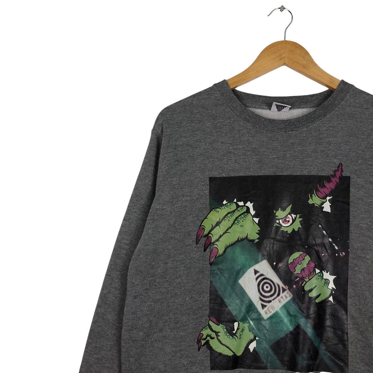 Japanese Brand Rebertas Streetwear Japanese Brand Sweatshirt Medium Size US M / EU 48-50 / 2 - 5 Thumbnail