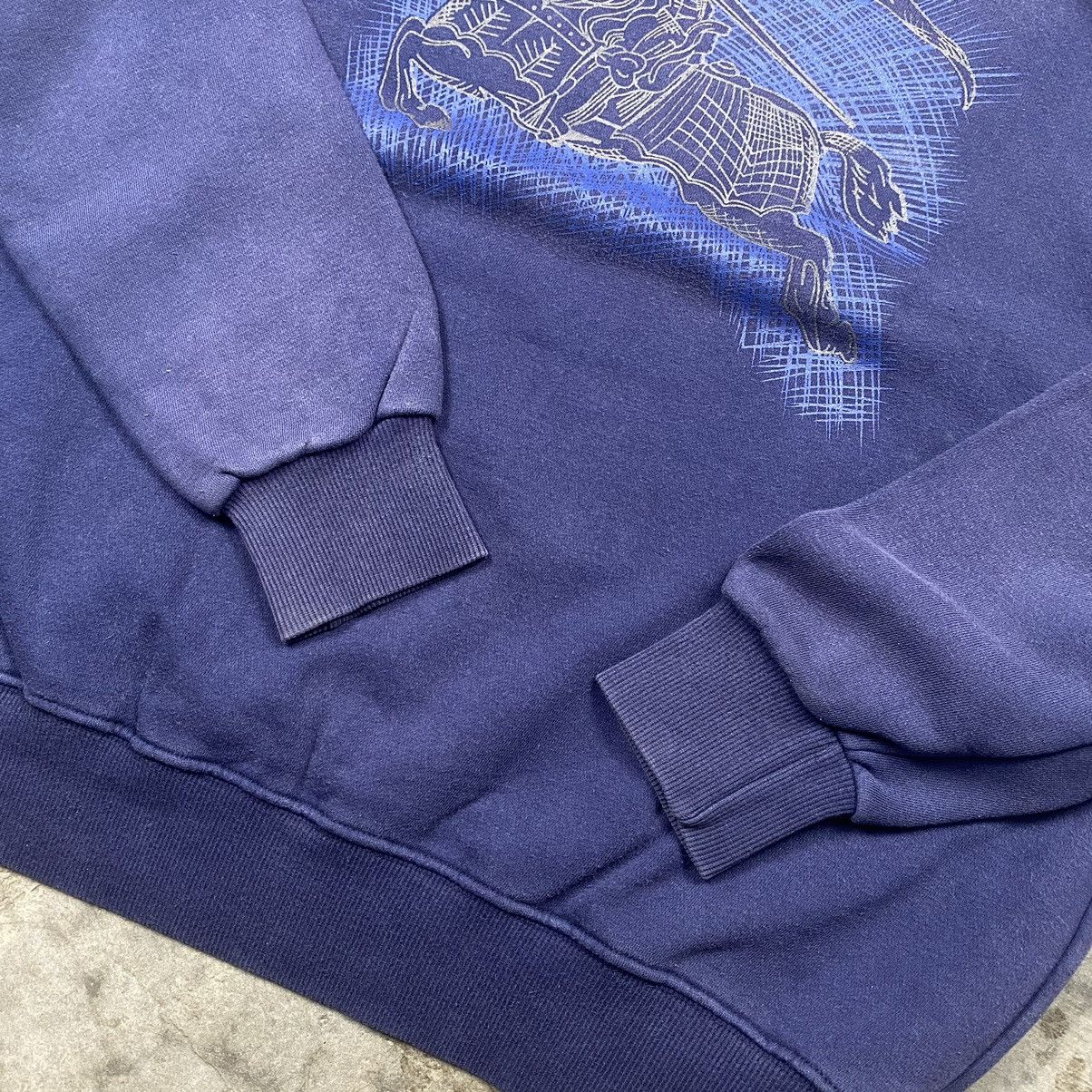 Designer × Vintage Vintage Burberry Prorsom Big Logo Boxy Crewneck Size US XL / EU 56 / 4 - 5 Thumbnail