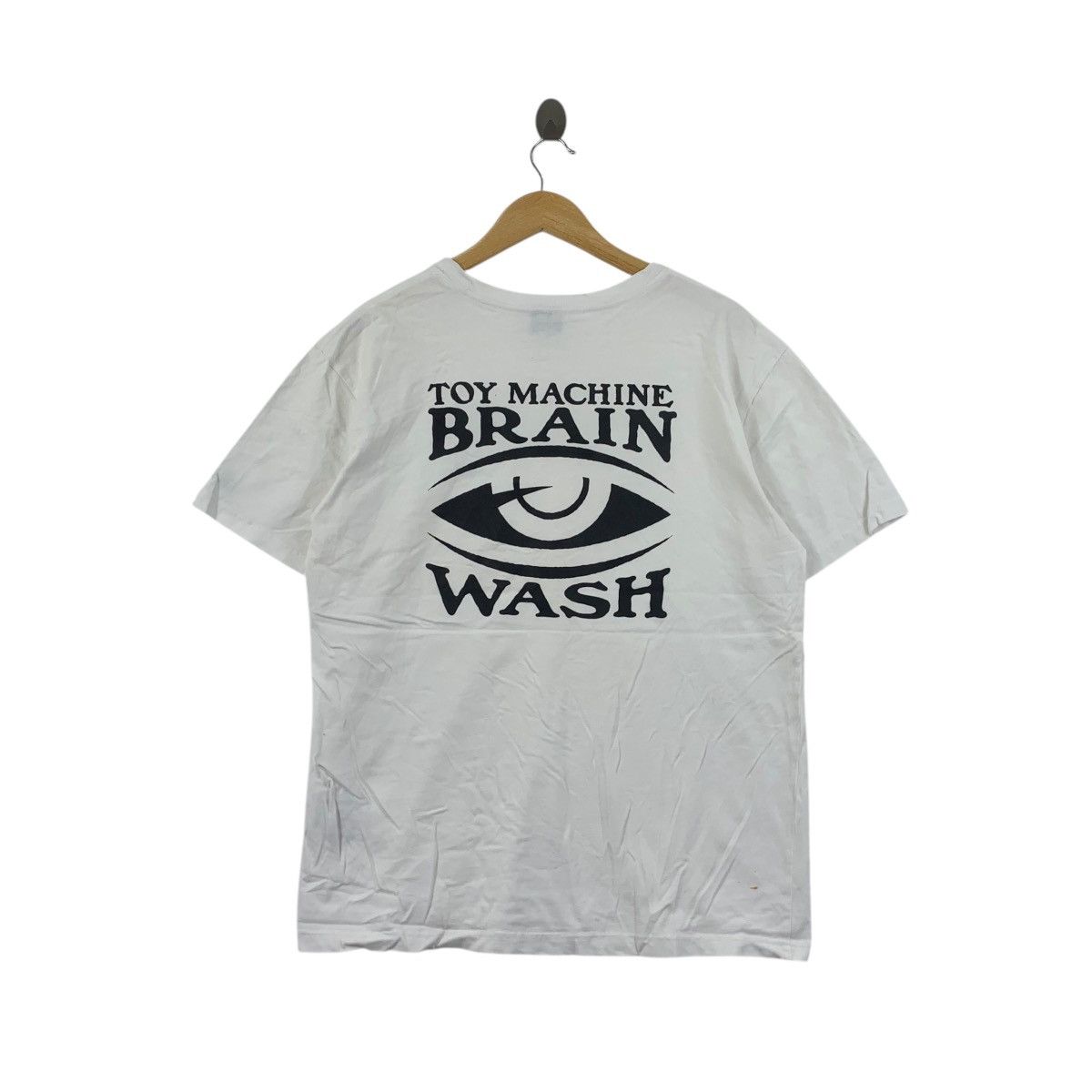 New Era NEW ERA x TOY MACHINE Brain Wash Skateboard Tee Shirt Top Size US XL / EU 56 / 4 - 5 Thumbnail