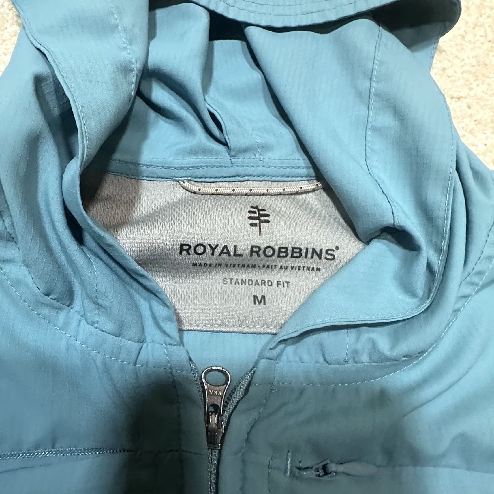 Royal Robbins Royal Robbins Windbreaker Jacket Womens Medium Blue Regular Fit Jacket Size M / US 6-8 / IT 42-44 - 6 Thumbnail