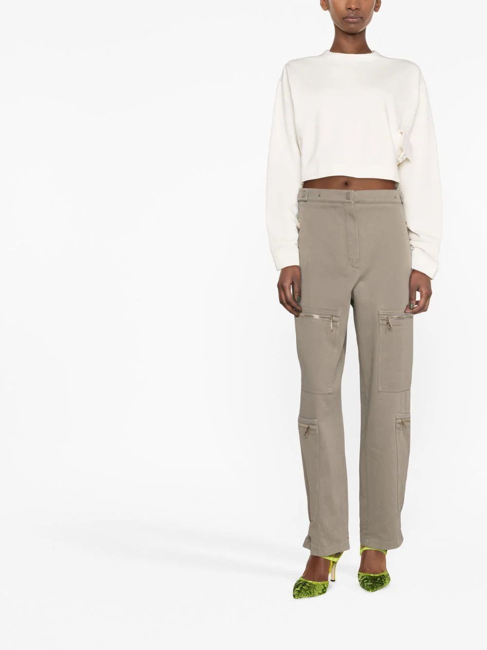 Fendi o1loc1c0824 Trousers in Grey Size 34" / US 12 / IT 48 - 2 Thumbnail