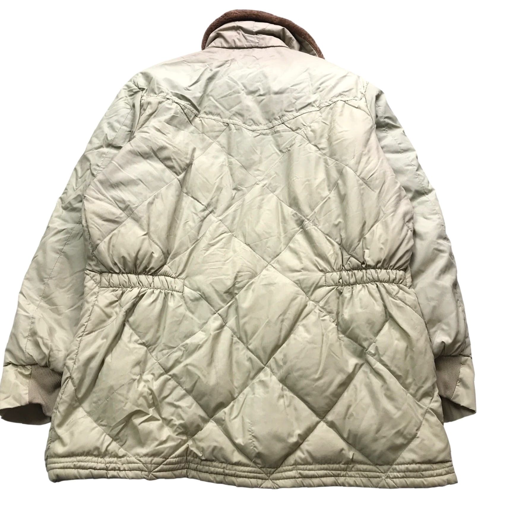 Walls VINTAGE Walls Blizzard Pruf Parka Jacket Mens M Green Down Puffer Coat Long Zip Fur Trim 80s Workwear Casual Size US M / EU 48-50 / 2 - 2 Thumbnail