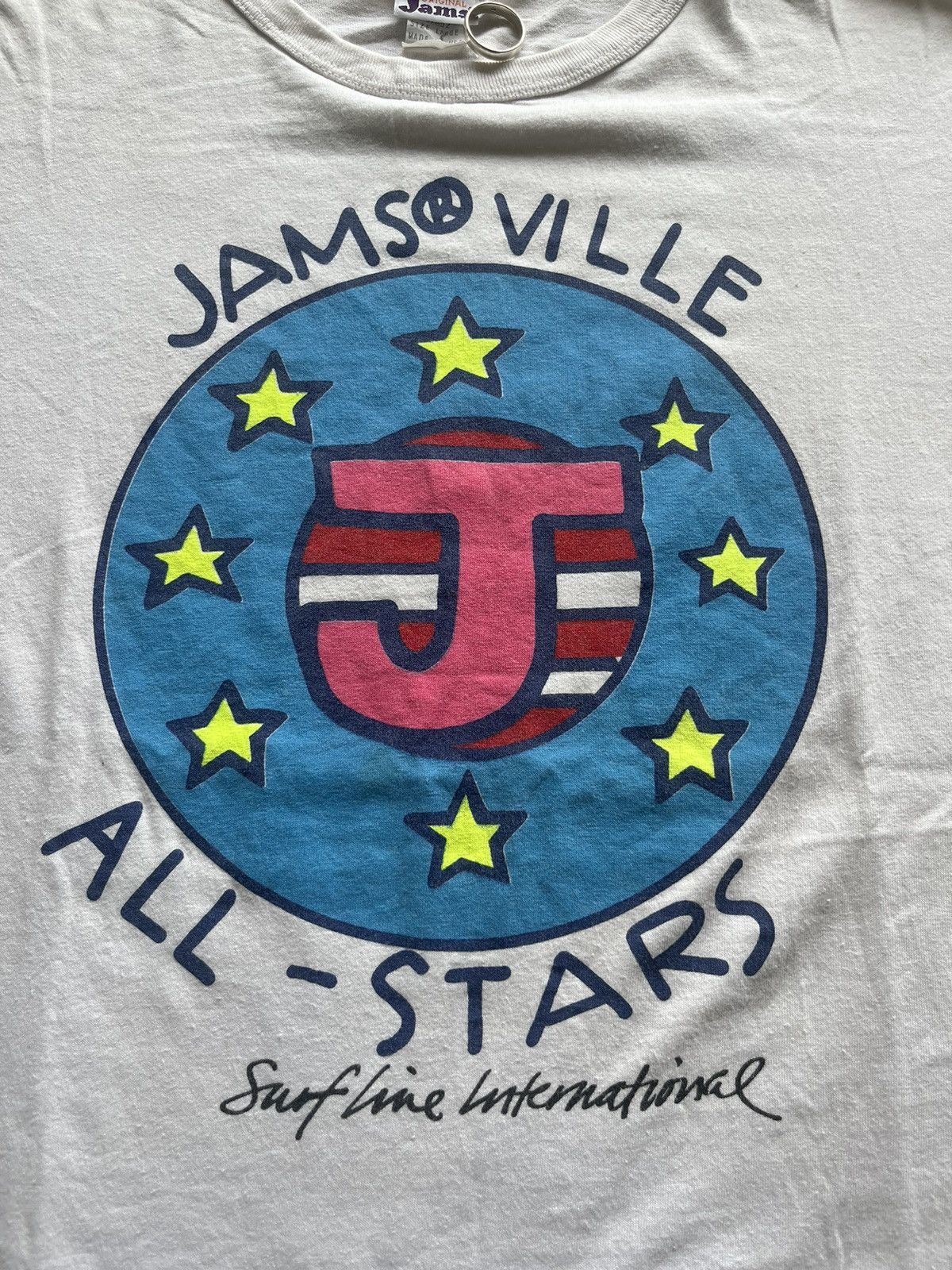 Vintage Vintage JAMS VILLE ALL-STARS Surf Line International 80’s Size US L / EU 52-54 / 3 - 5 Thumbnail