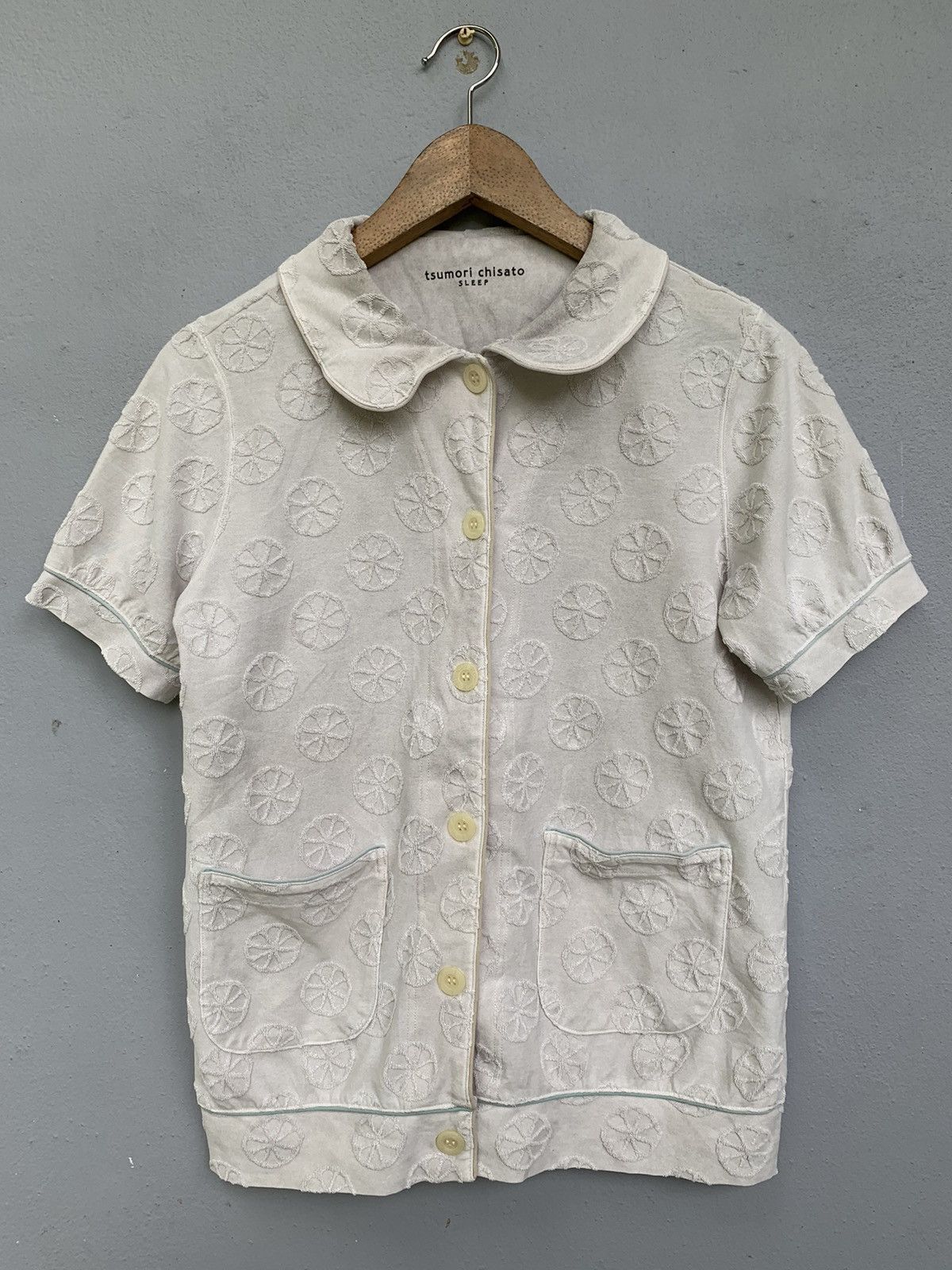 Issey Miyake × Tsumori Chisato × Vintage Vintage Tsumori Chisato Sleep Shirt Lemon Embroided Size US S / EU 44-46 / 1 - 3 Thumbnail