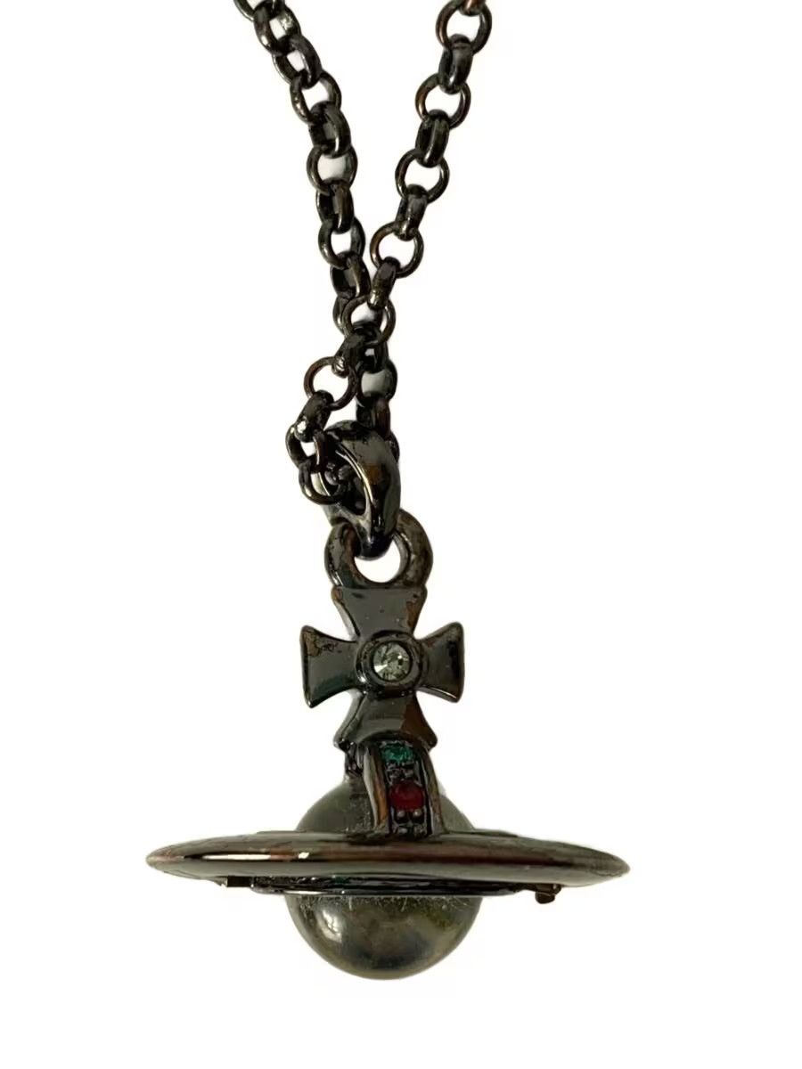Vivienne Westwood 3D Crystal Orb Necklace Size ONE SIZE - 1 Thumbnail