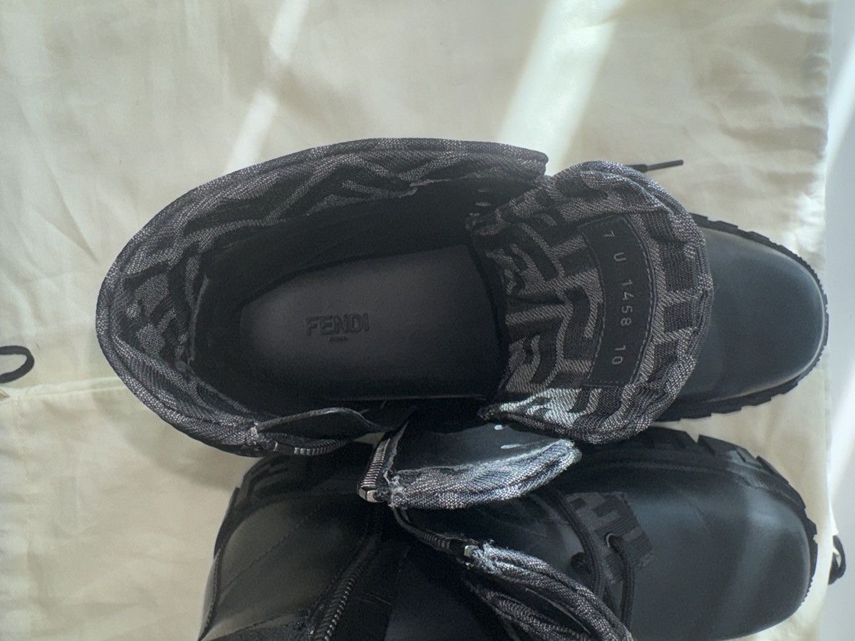 Fendi Fendi Force Lace-Up Boot ‘Black’ Size US 10 / EU 43 - 13 Thumbnail