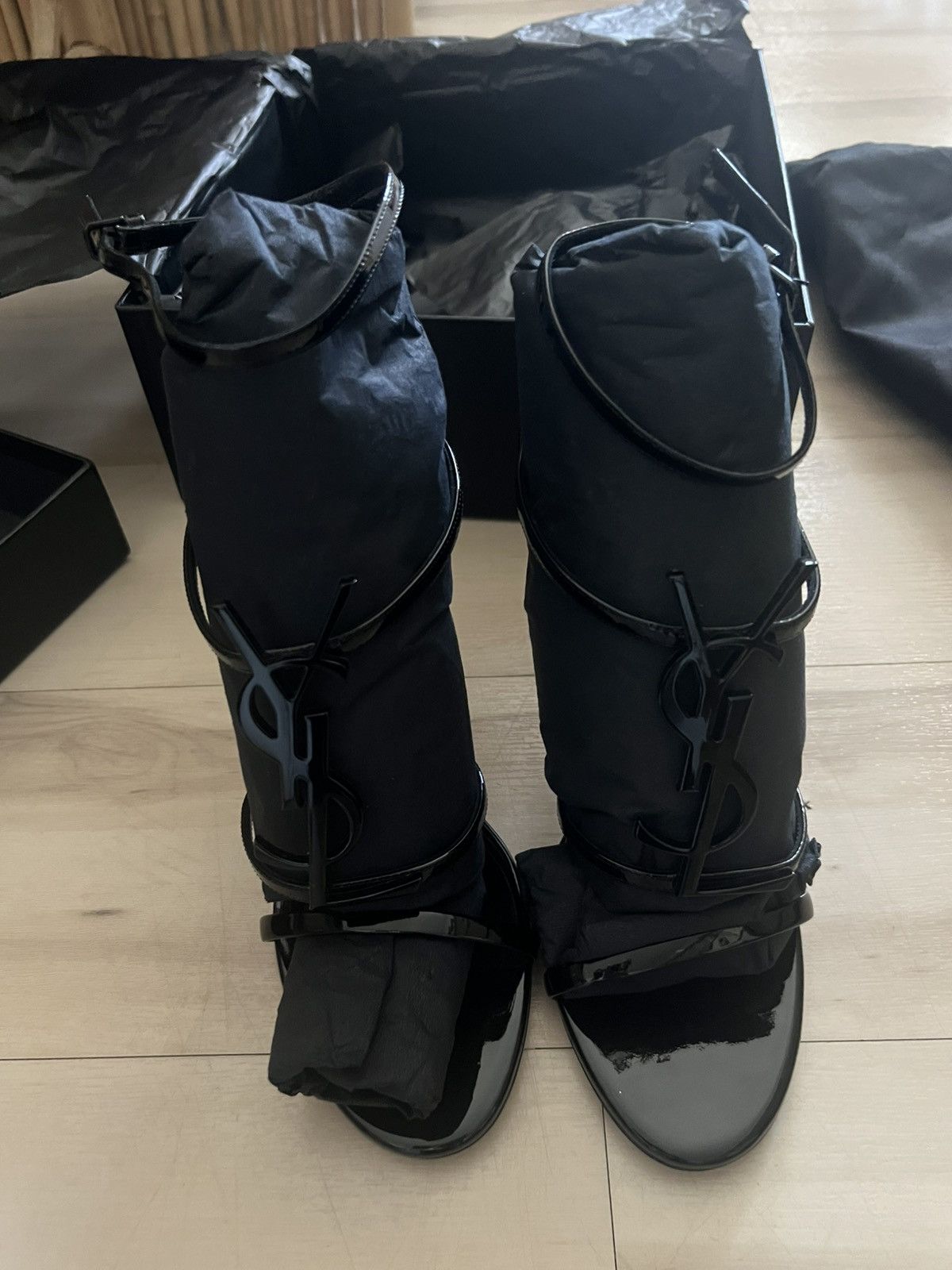 Saint Laurent Paris Saint Laurent Heels 10.5 new/never worn Size US 10.5 / IT 40.5 - 2 Thumbnail