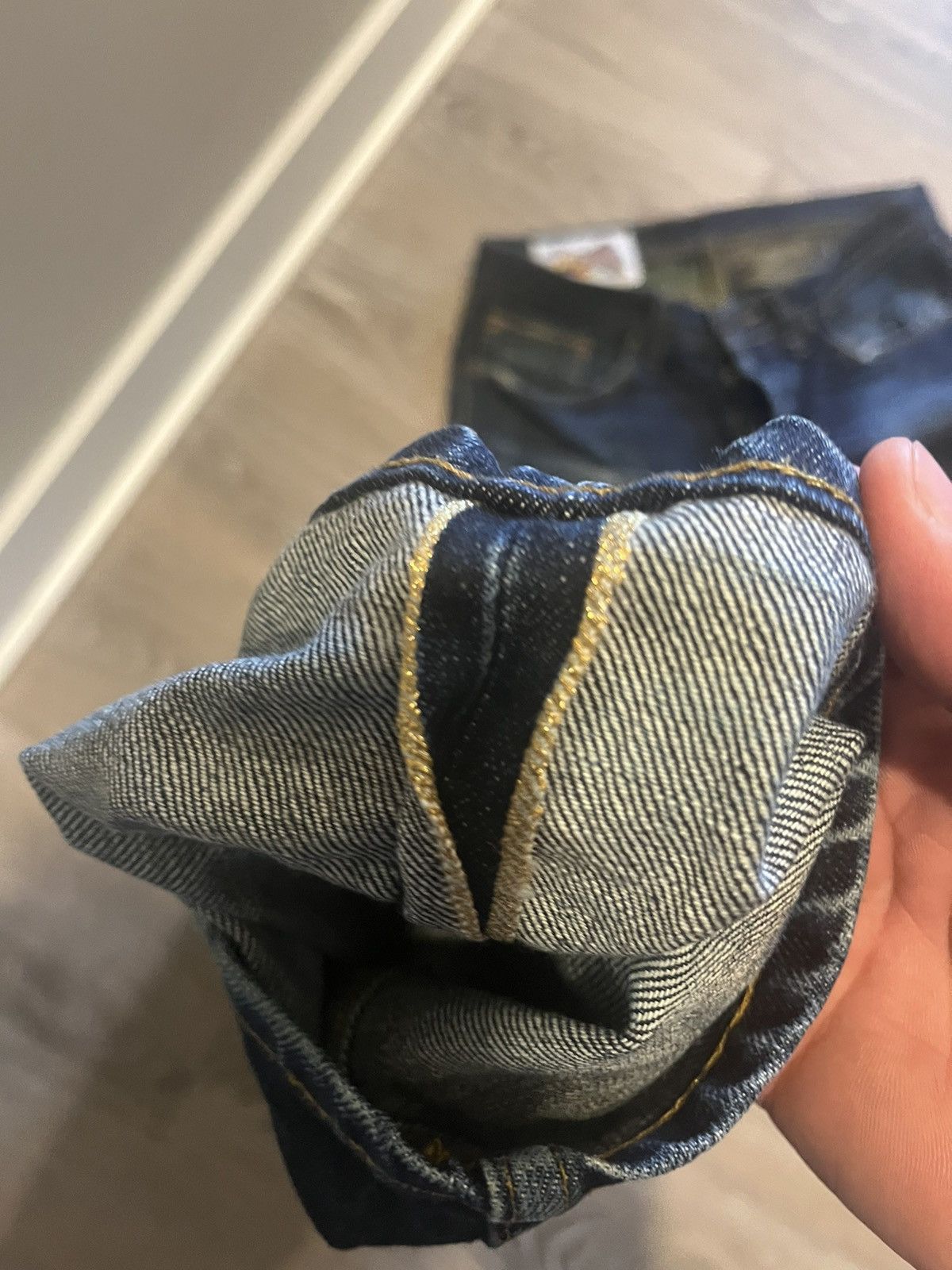 Naked & Famous Naked and famous “street fighter” selvedge denim Size US 33 - 6 Thumbnail