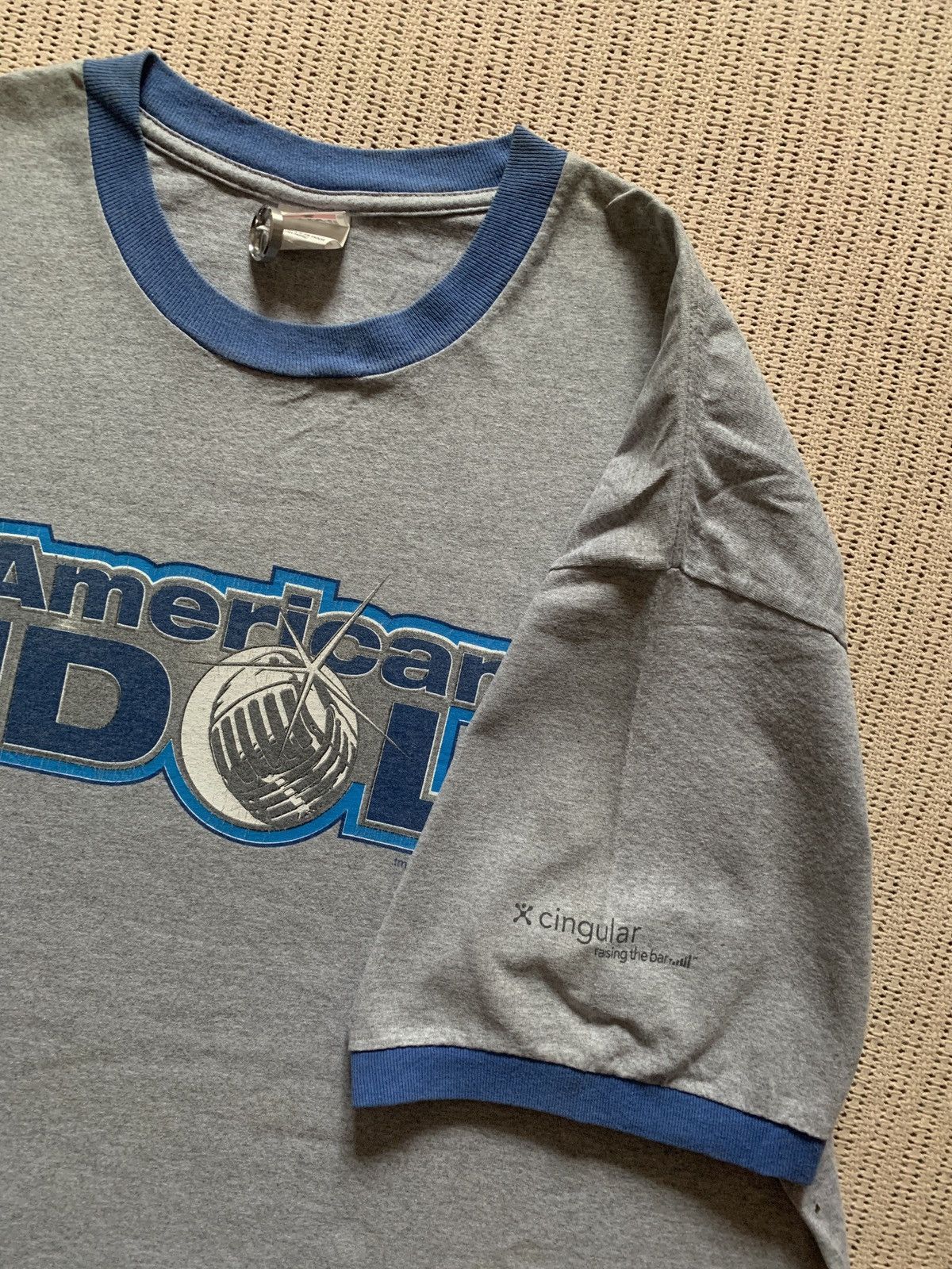 Anvil Vintage y2k American Idol promo ringer tee Size US XXL / EU 58 / 5 - 6 Thumbnail