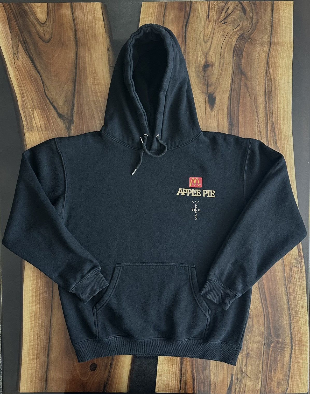 Travis Scott Hoodie Travis Scott McDonald's Apple Pie Washed Black Size US M / EU 48-50 / 2 - 1 Thumbnail